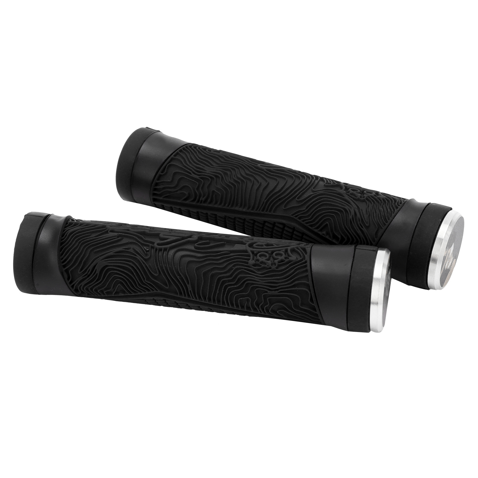 Poignées De Guidon Fmfxtr Pour Vtt, Motif Gecko, Universelles, En Silicone Noir