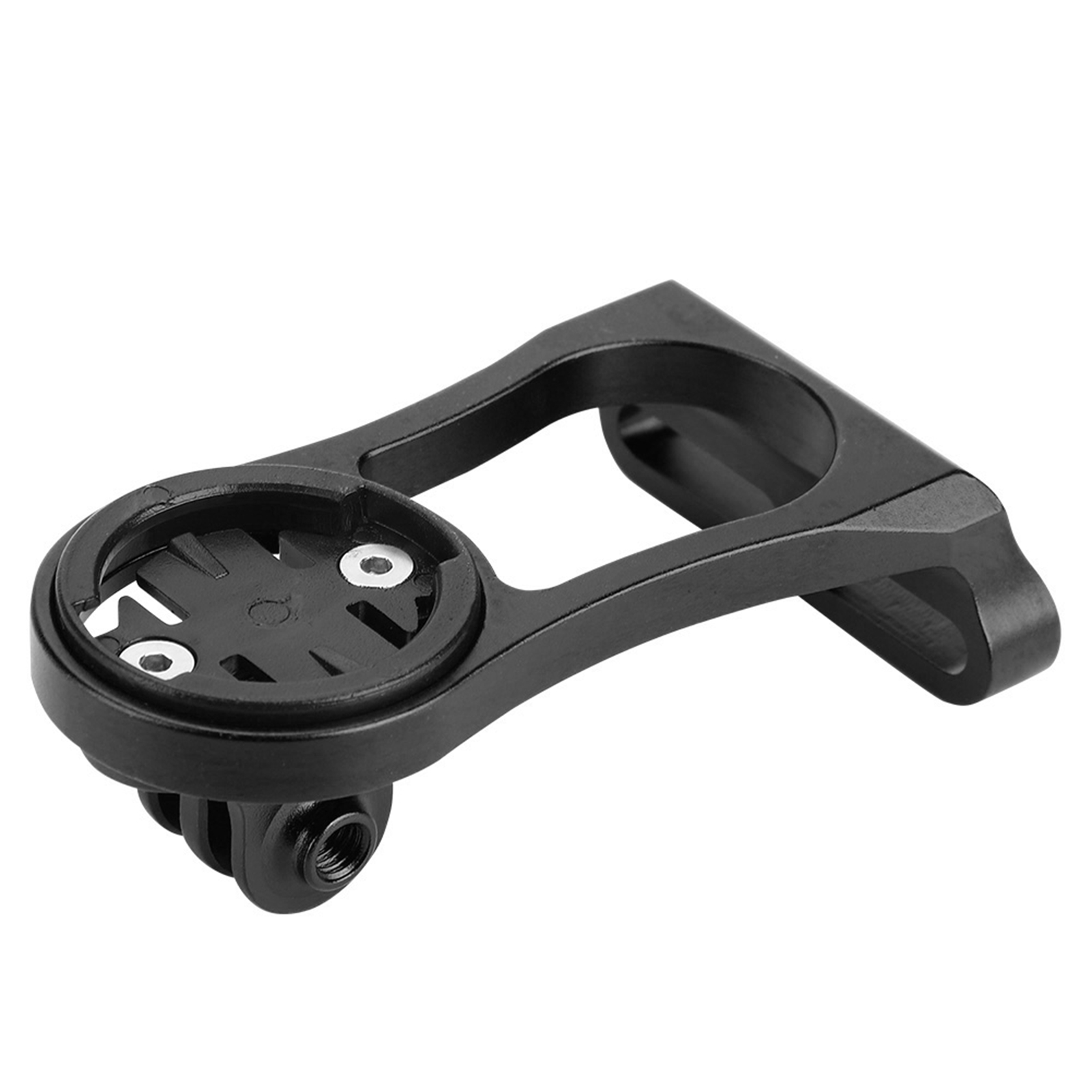 Support D'Extension En Alliage D'Aluminium Pour Compteur Kilométrique De Vélo Garmin (noir)