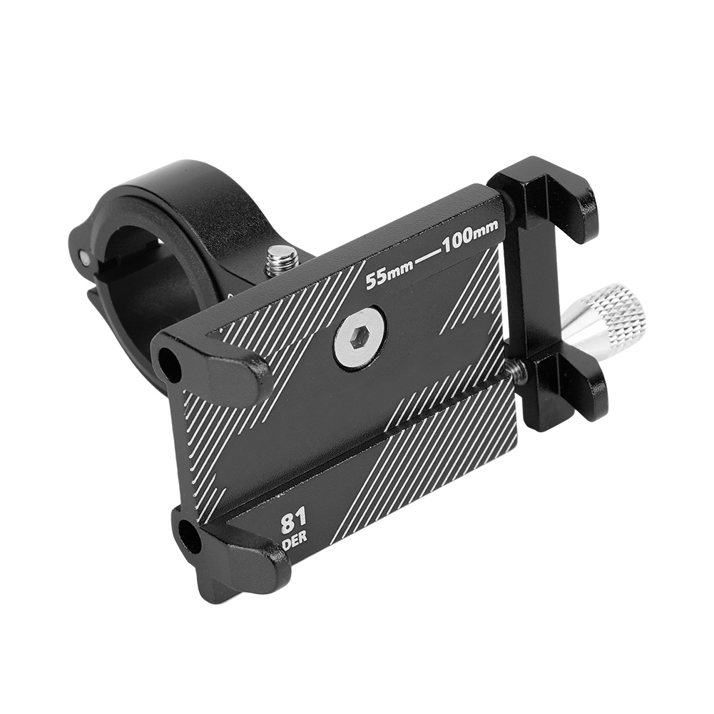 Support De Mini-téléphone Universel En Alliage D'Aluminium Pour Guidon De Vélo De Route Gub (noir)