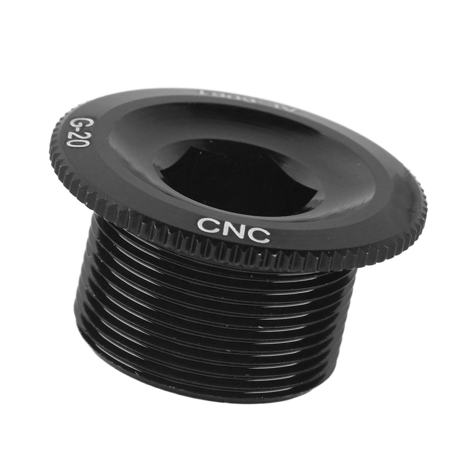 Vis De Fixation De Manivelle De Vélo Gub En Alliage D'Aluminium Durable (noire)