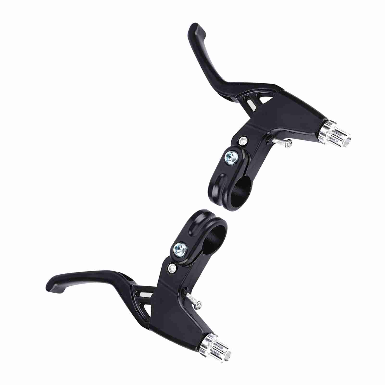 Paire De Poignées De Frein En Alliage D'Aluminium Pour Vélo De Montagne (noires)