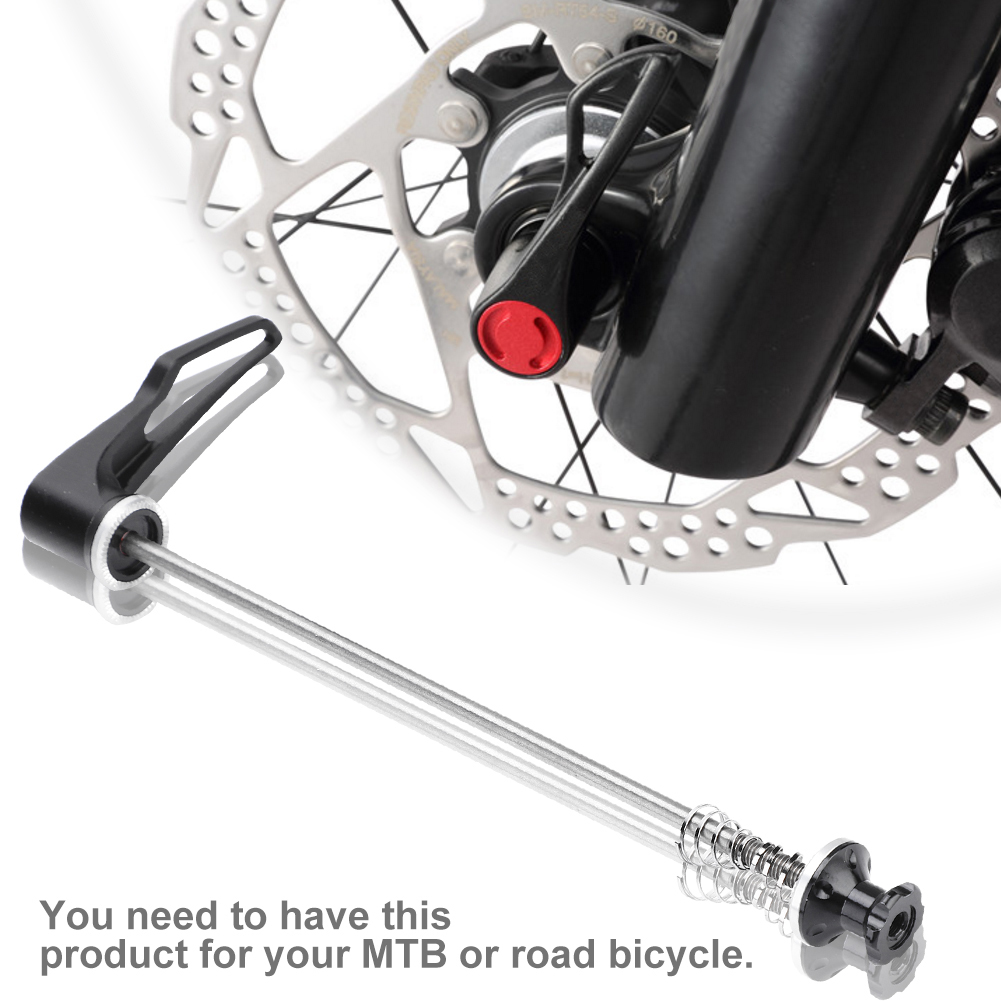 Axes De Roue À Dégagement Rapide Pour Vtt Et Vélo De Route (noirs 100/130 Pour Vtt)