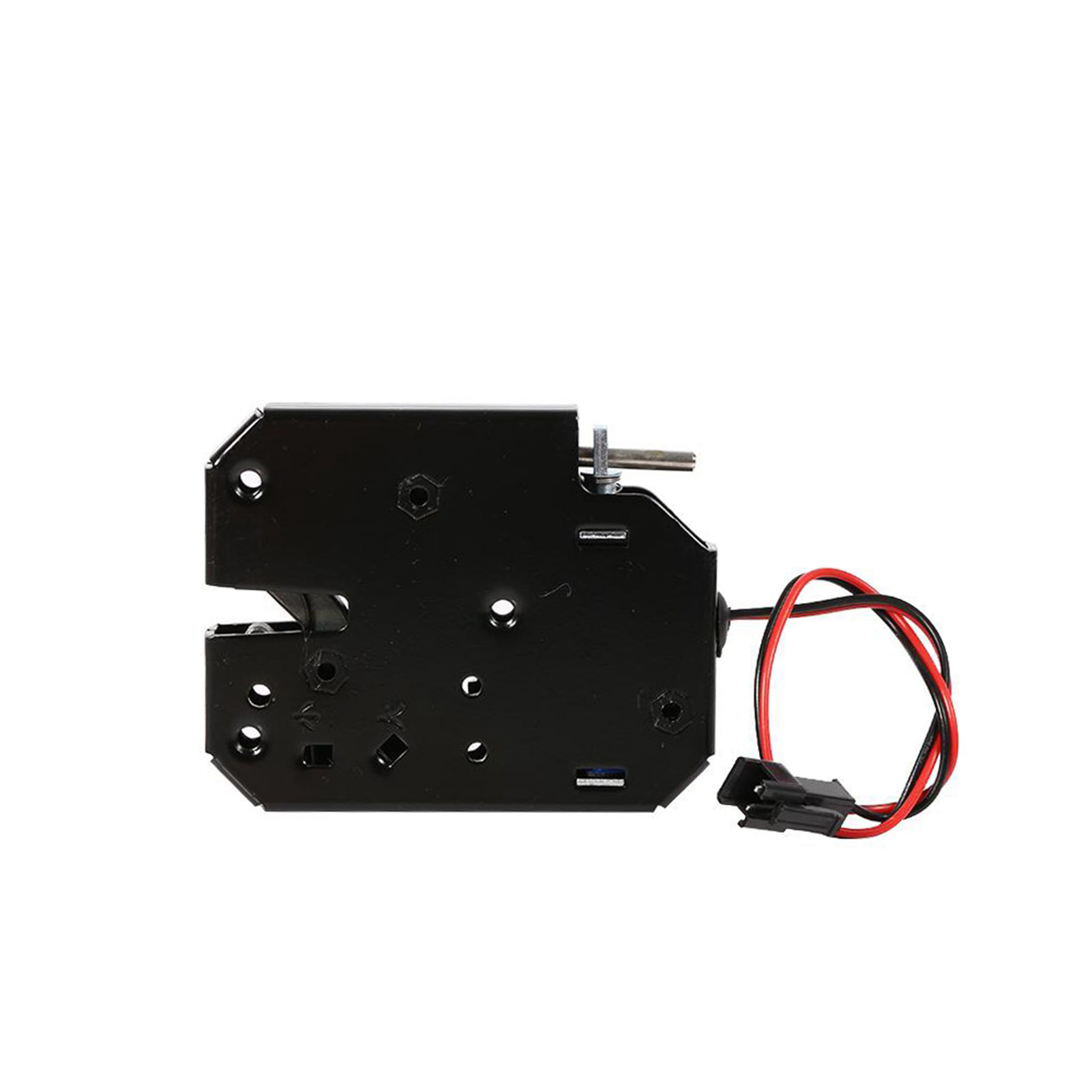 12v 2a Elektromagnetisches Schloss Für Schaltschränke, Schubladenriegel Aus Schwarzem Kohlenstoffstahl, Industrielles Sicherheitsschloss