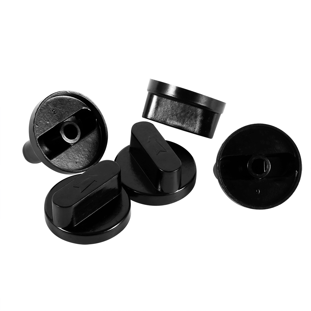 Universelle Schwarze Knöpfe Für Herd, Backofen, Gasgrill, Bediengriff, Standardküche