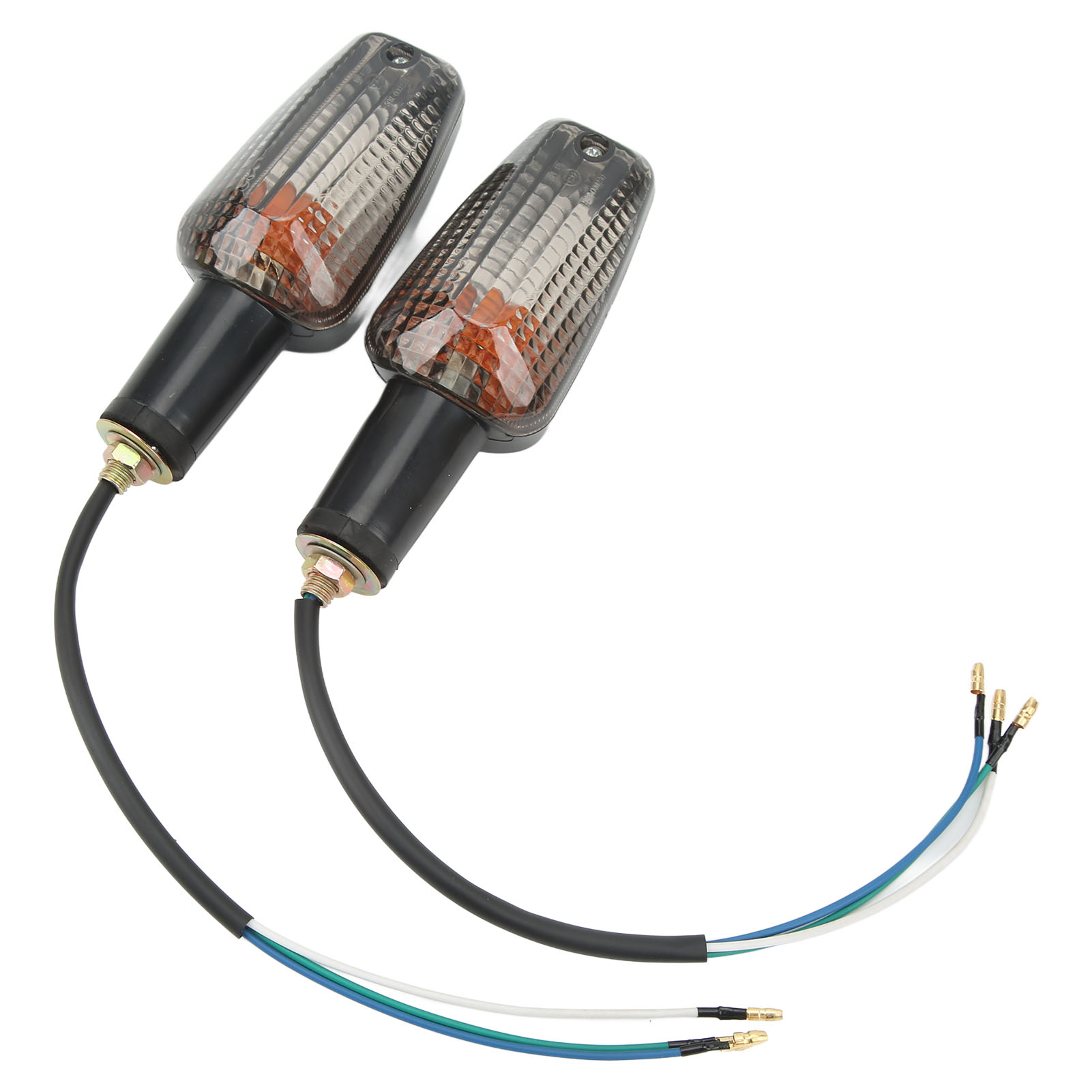 Zweiteilige Motorradblinker, Extra Hell, Wasserdicht, Getönt Schwarz, Für Cb400, Cbr929rr, Cbr954rr, Cbr600f4i
