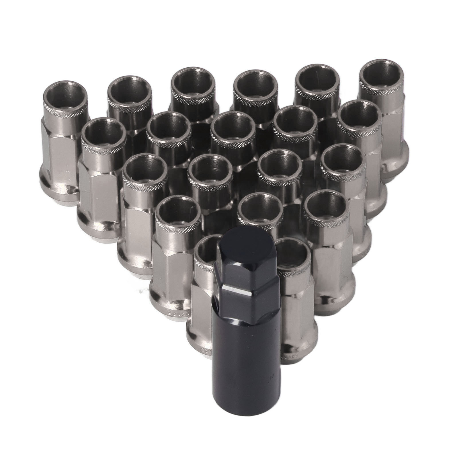 M12x1,25 Radmuttern Aus Metall, 20er-pack, Universelles Autozubehör, Ersatz Für Mitsubishi, Schwarz