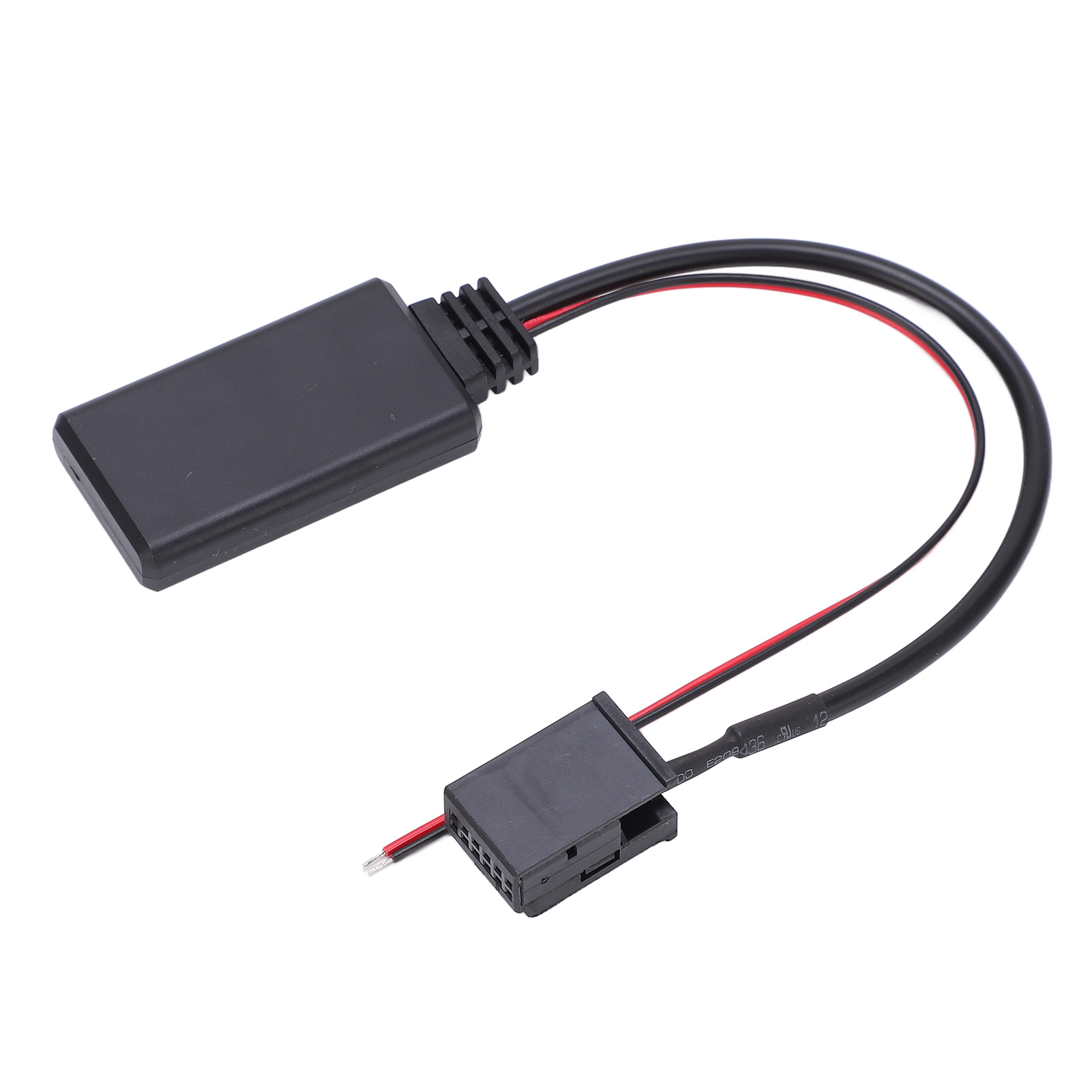 23 Cm Langer, Schwarzer 12-pin Bluetooth-adapter Mit Aux-eingang Als Ersatz Für Das Navigationssystem Des Opel Agila Cd 70