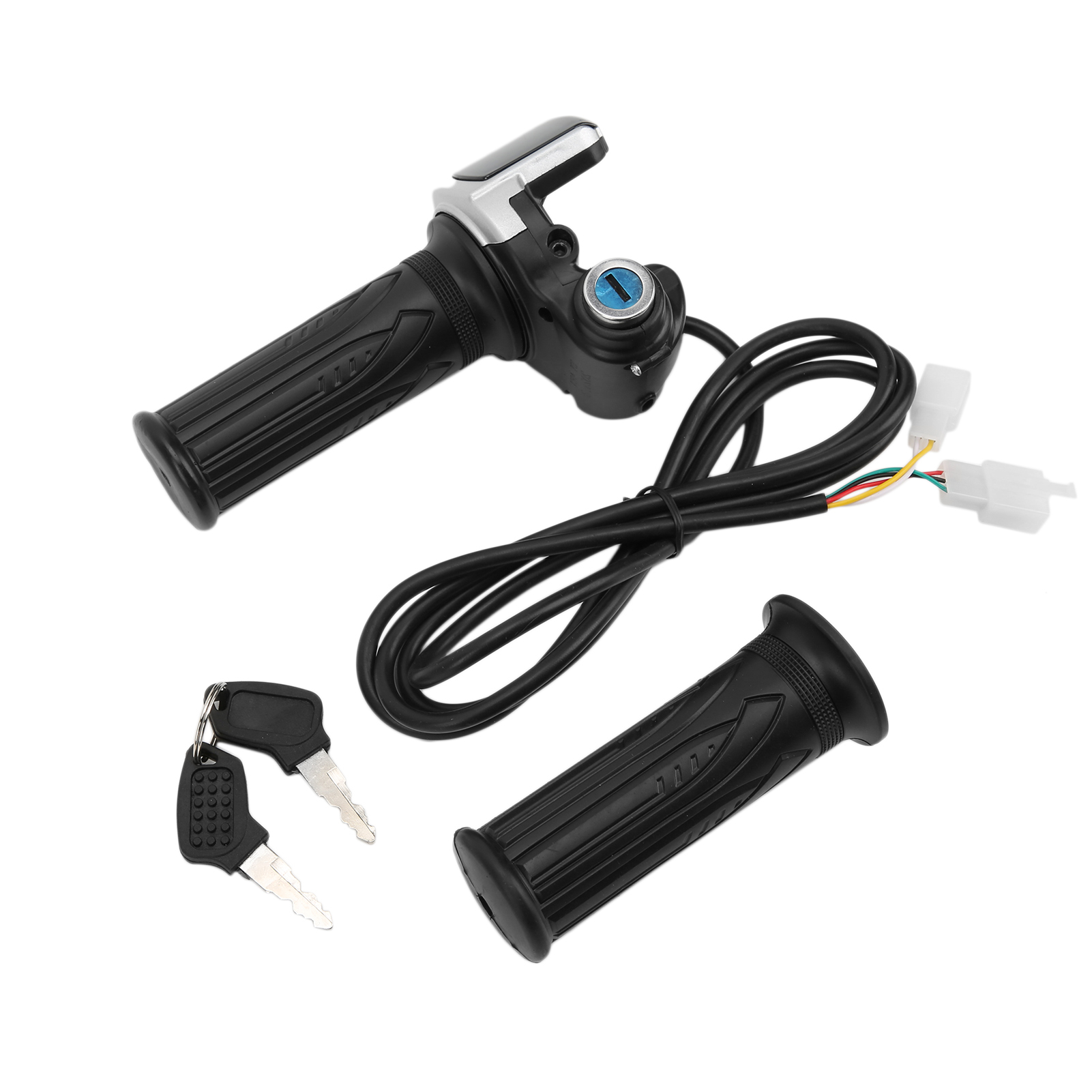 Elektrischer Gasgriff Mit Schlüsselsperre, Led-anzeige Für 48-v-roller/motorrad, Lenker-kit