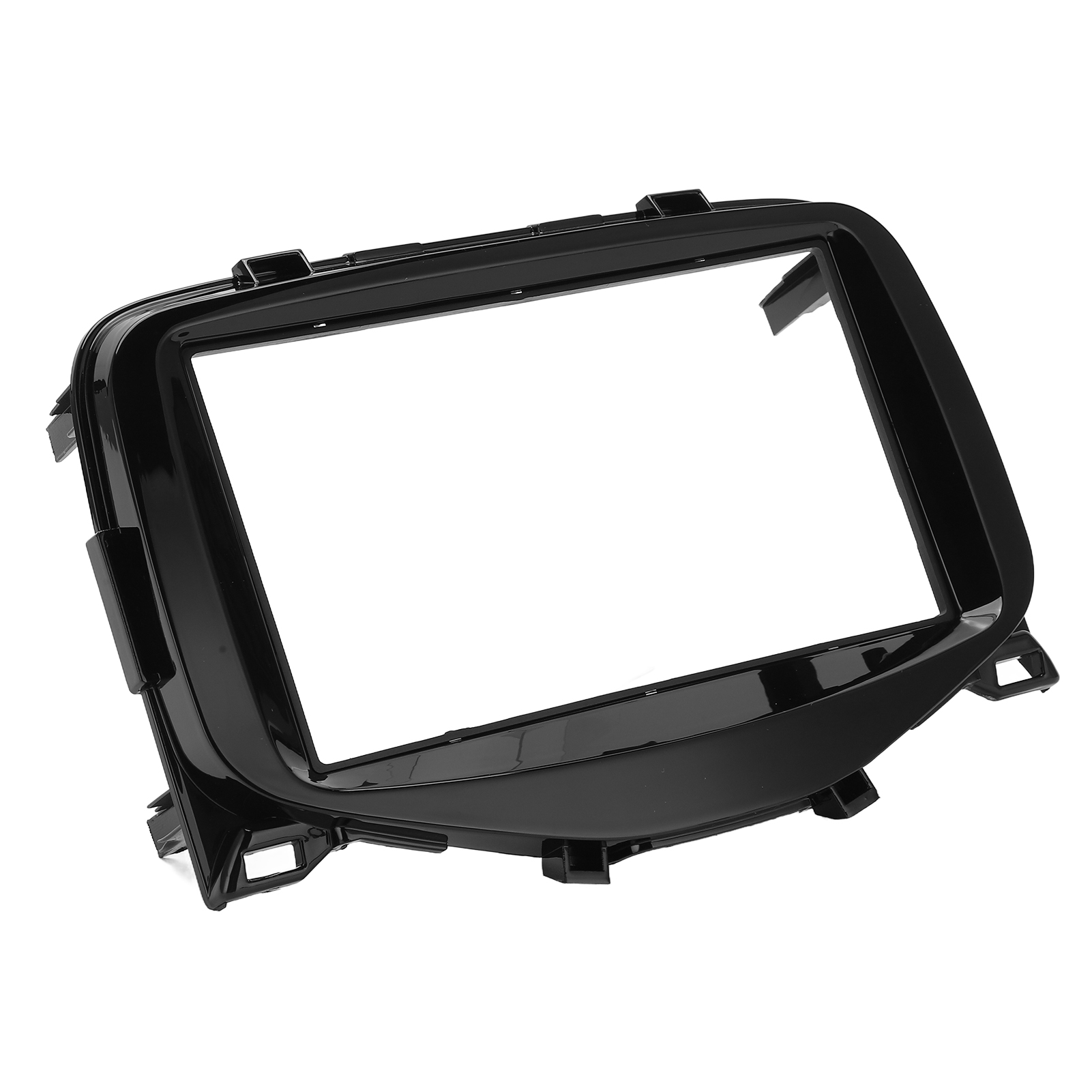 2din-radioadapter-kit Für Toyota Aygo (2014–2015), Mittelkonsole, Armaturenbrettverkleidung, Ersatzteil, Montagerahmen, Schwarz