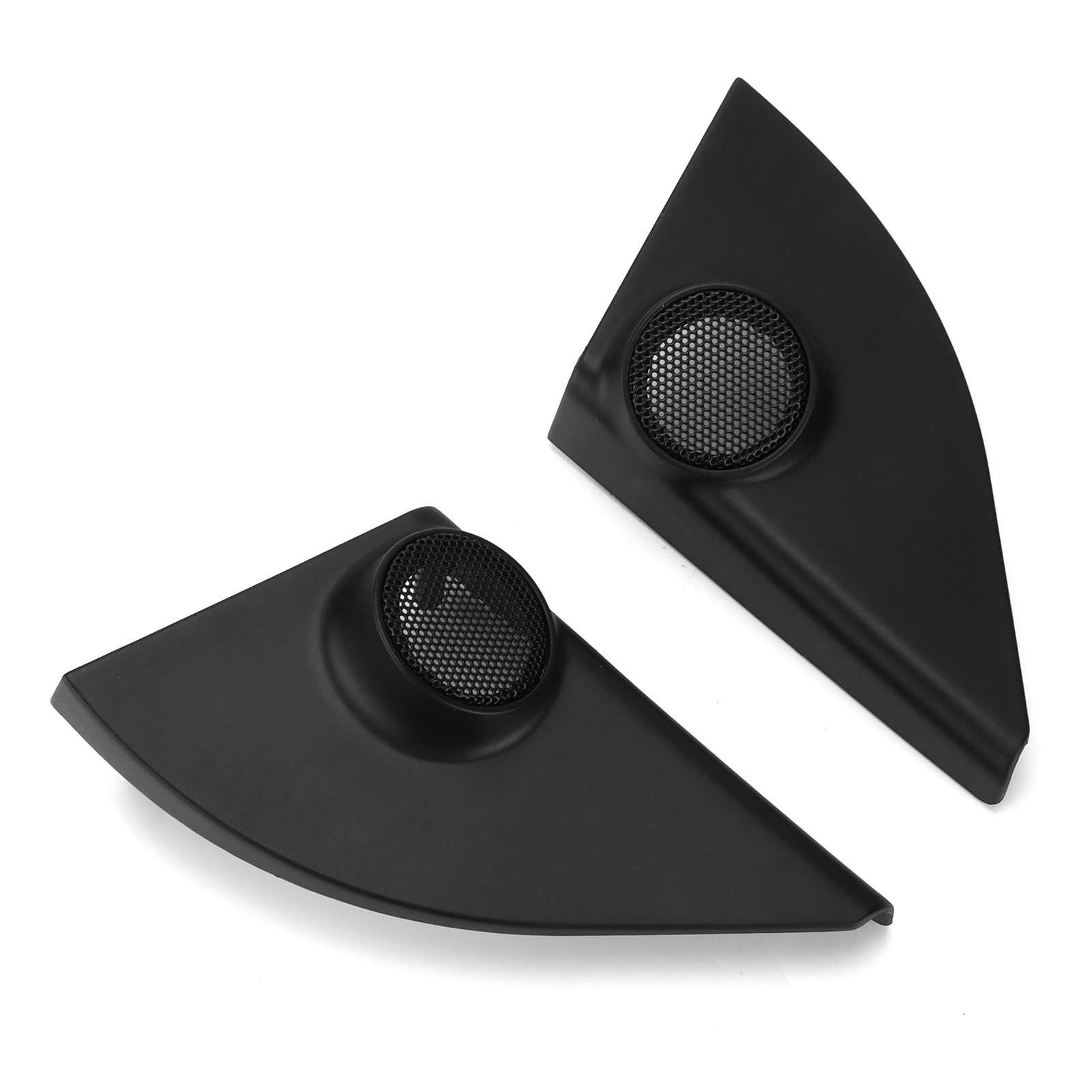 2 Stück Schwarze Hochtöner-lautsprechergitter Als Ersatzblende, Kompatibel Mit Rav4 2014-2019, Innenraumzubehör