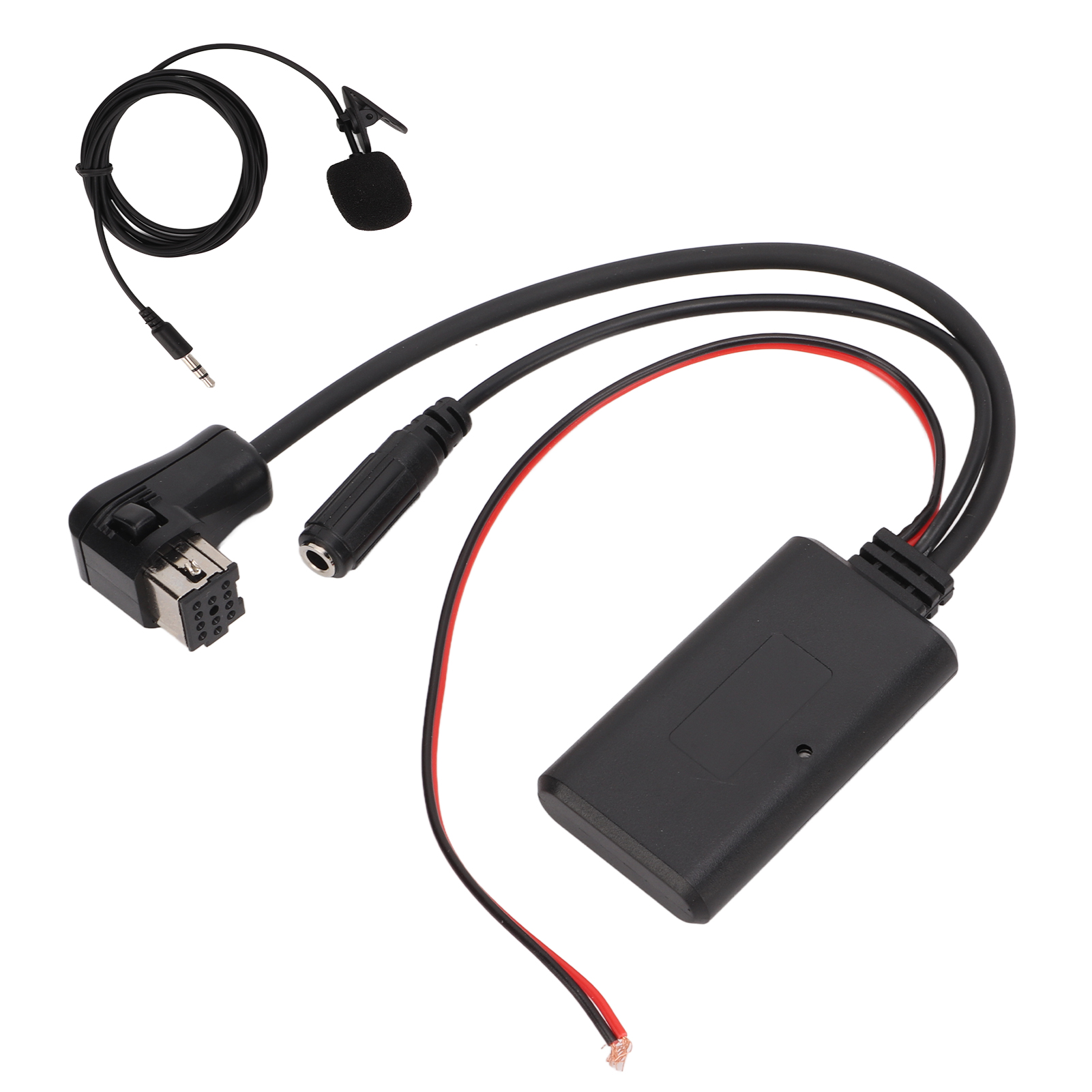 Bluetooth-stereo-audiokabel-aux-eingangsadapter Mit Integriertem Mikrofon Für Pioneer P99 P01 Autoradio (ersatzteil)