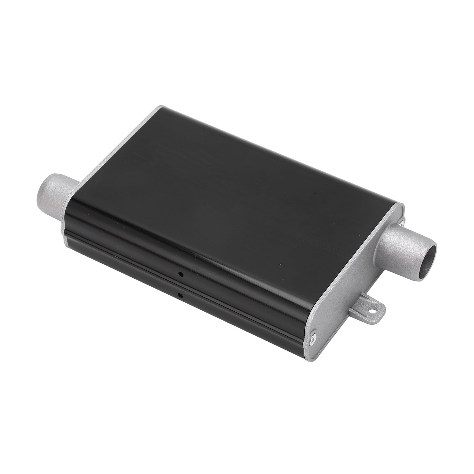 Gerader 24-mm-schalldämpfer Für Eberspächer Airtronic D2 D4 D4s Standheizgeräte, Auspuff Aus Schwarzer Aluminiumlegierung, Rohrschalldämpfer, Kompatibles Zubehör.