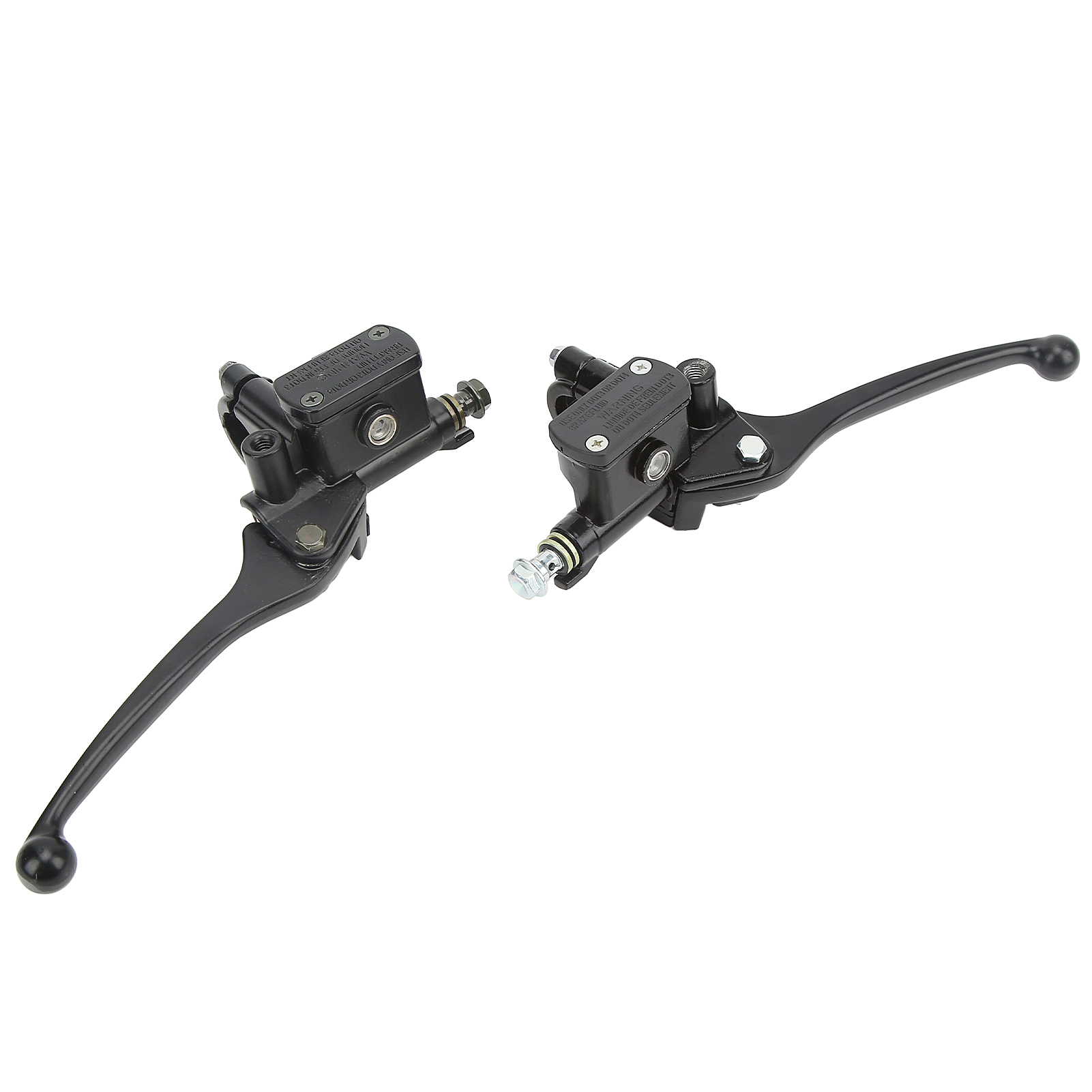 Paar Brems- Und Kupplungs-hauptzylinderhebel, 22 Mm/0,87 Zoll, Schwarz, Kompatibel Mit Gy6 50cc 110cc 125cc 150cc 250cc Rollern