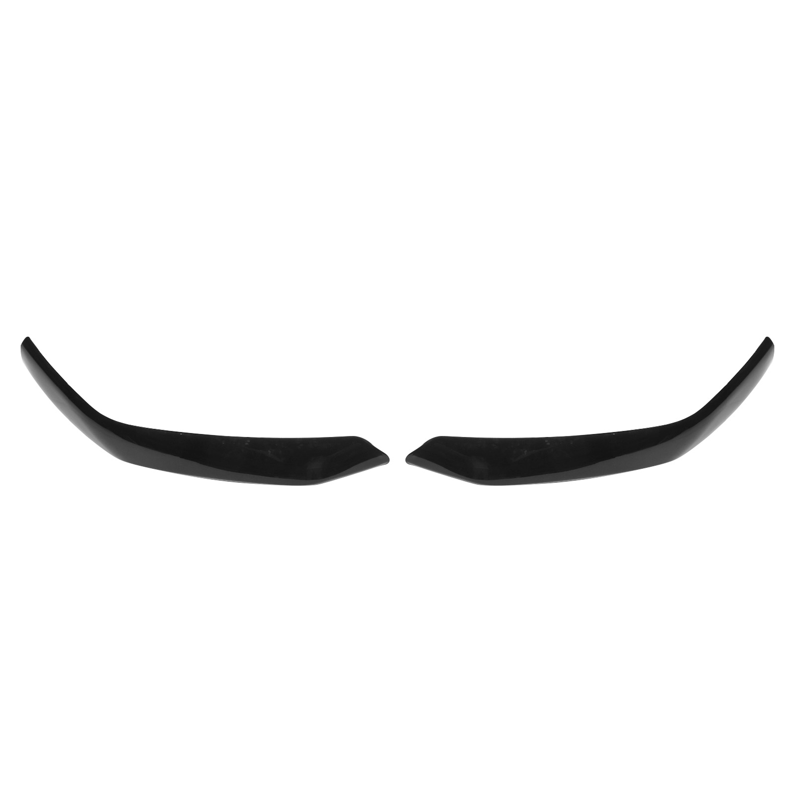 Glänzend Schwarzer Frontstoßstangen-splitter/lippenspoiler Für Bmw 5er G30 G31 Lci M Sport, 2-teiliges Set, Robuste Ausführung