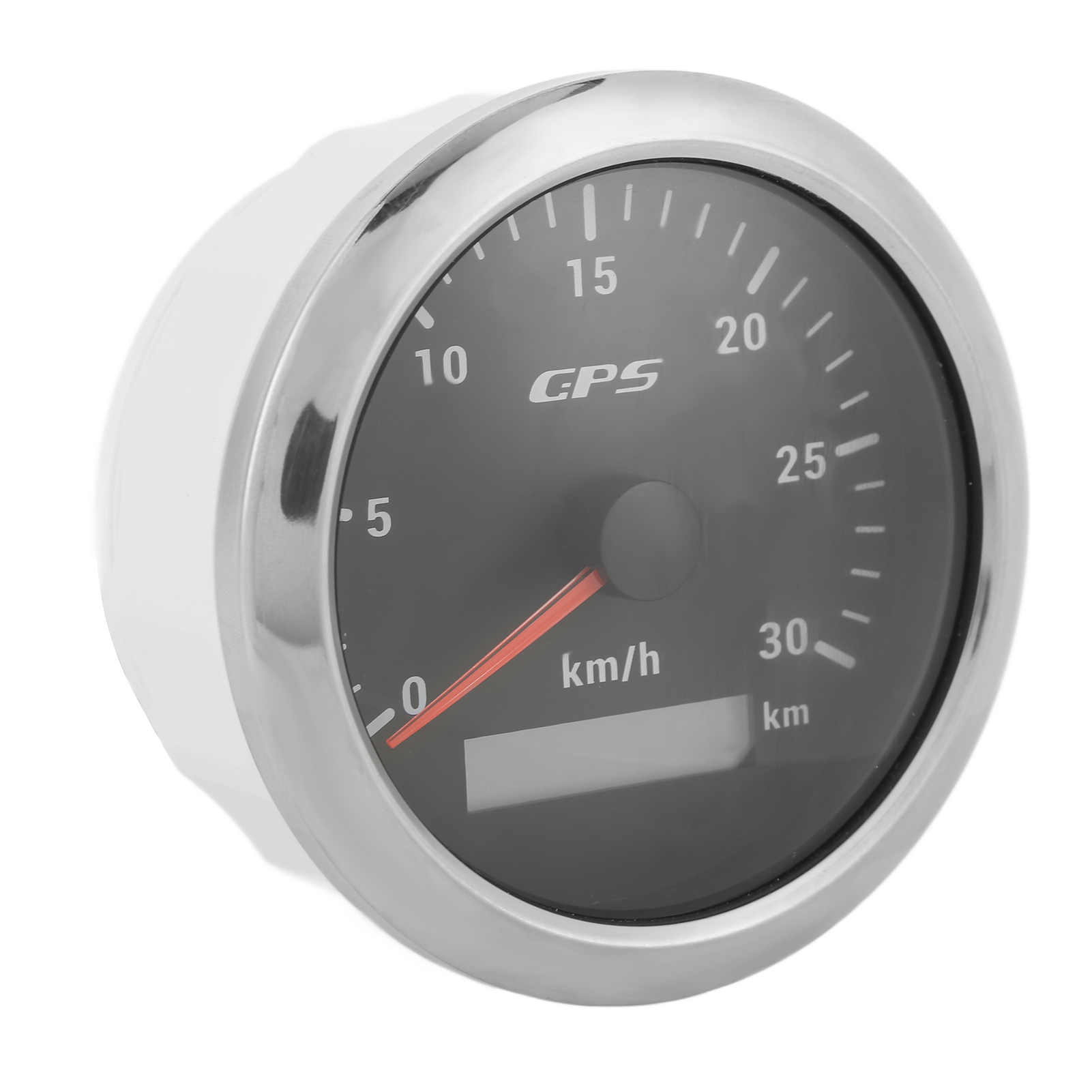 Universeller 85-mm-marine-gps-tachometer, 9-32-v-kilometerzähler, 7-farbige Hintergrundbeleuchtung Für Auto, Boot, Wohnmobil, Yacht, Schwarz.