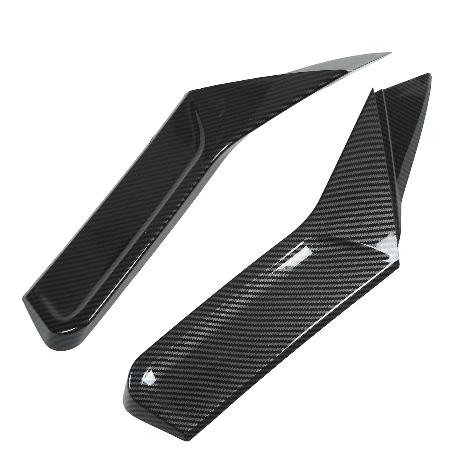 Heckspoiler Im Carbon-look Für Vw Golf Mk8 R Gtd Ab 2020, Paar Heckspoiler, Canard-lippen, Ersatzteil