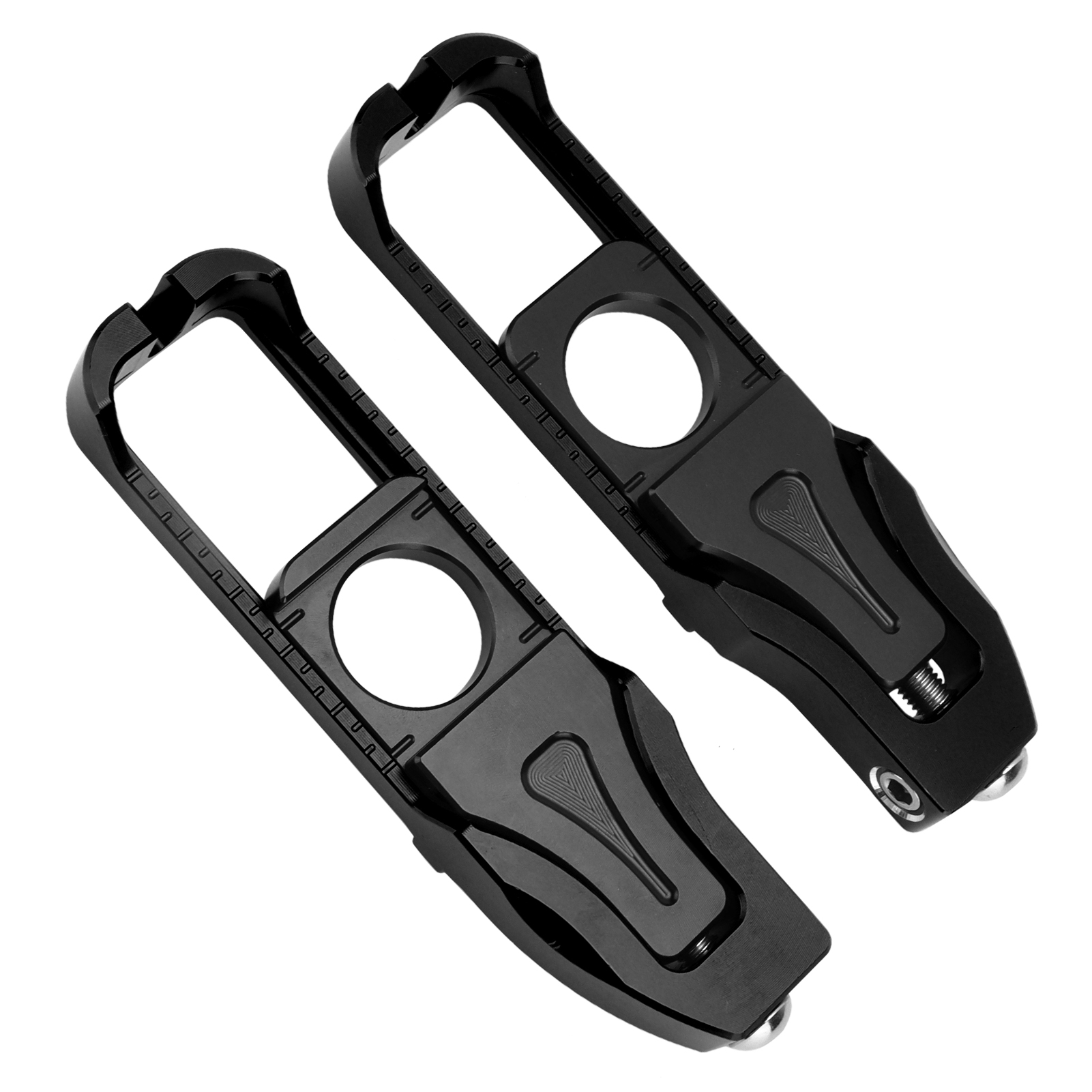 Verstellbare Motorrad-kettenspanner, Links Und Rechts, Ersatzteil Für Yamaha Yzf R6 2017–2020, Schwarz, Robustes Verstellset