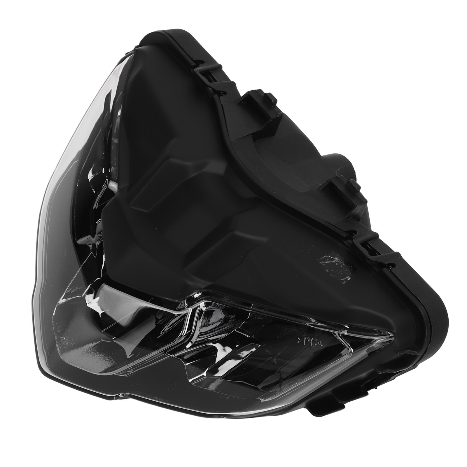 Y15zr V2 Getönter Led-motorradscheinwerfer, Schnelle Lichtableitung, Rostfrei, Wasserdicht, Staubdicht, Robuster Ersatz Für Motorräder