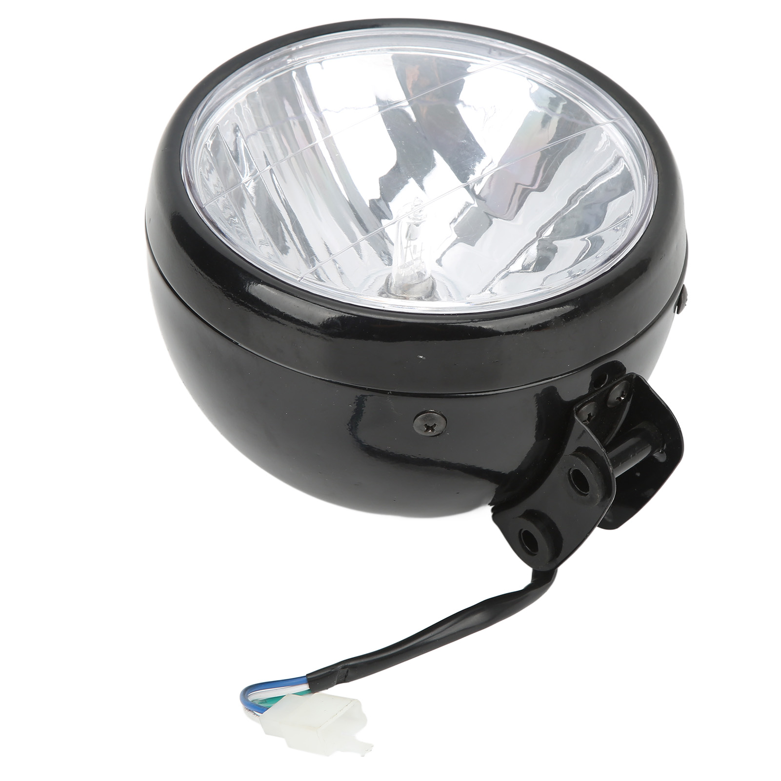 156-mm-motorradscheinwerfer Als Ersatzteil, Kompatibel Mit Baja Mini Bike Mb165 Und Mb200, Halogen-led-optik, Motocross-projektor, Beleuchtungsersatzteil, Robust Und Wasserdicht, Inklusive Montagesatz