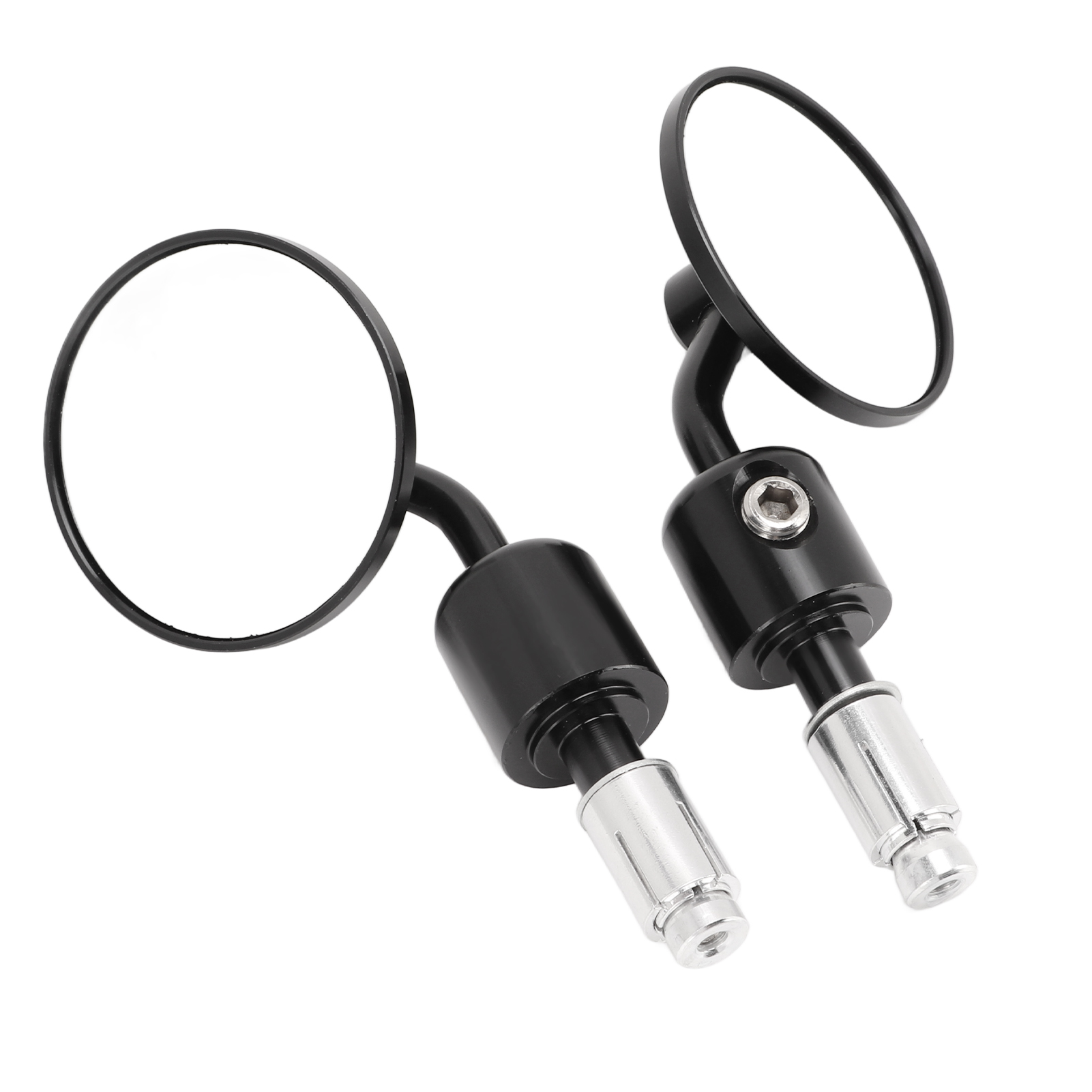 Runde Motorradspiegel 7/8 Zoll X1 Paar, Ersatzspiegel Für Aprilia Tuono Mana Dorsoduro Shiver, Seitenspiegel, Rückspiegel, Lenkerendenspiegel.