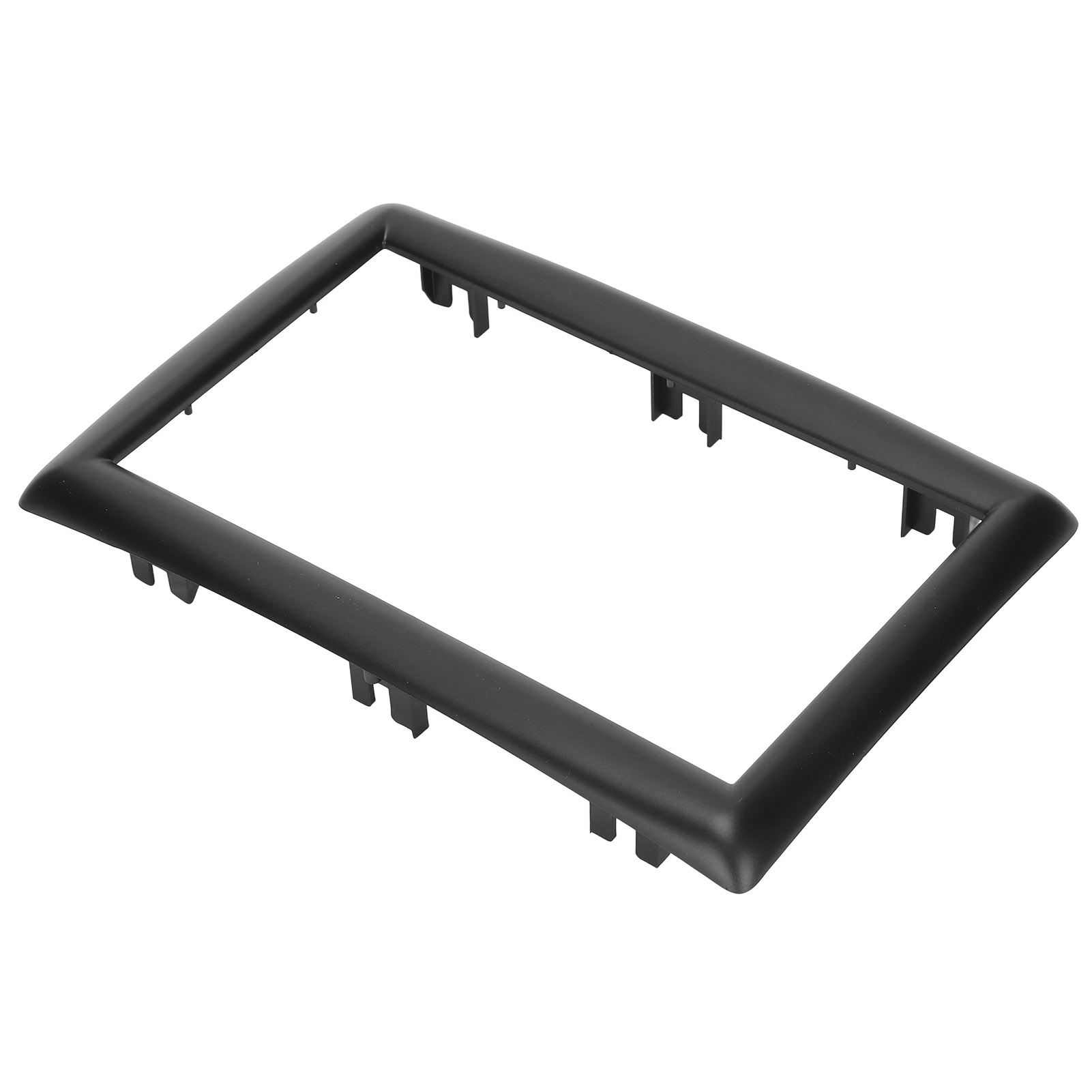 2-din-abs-radioeinbausatz Mit Ersatzrahmen Und Gps-navigation Für Renault Megane 2 Ii (2003–2009), Schwarze Blende