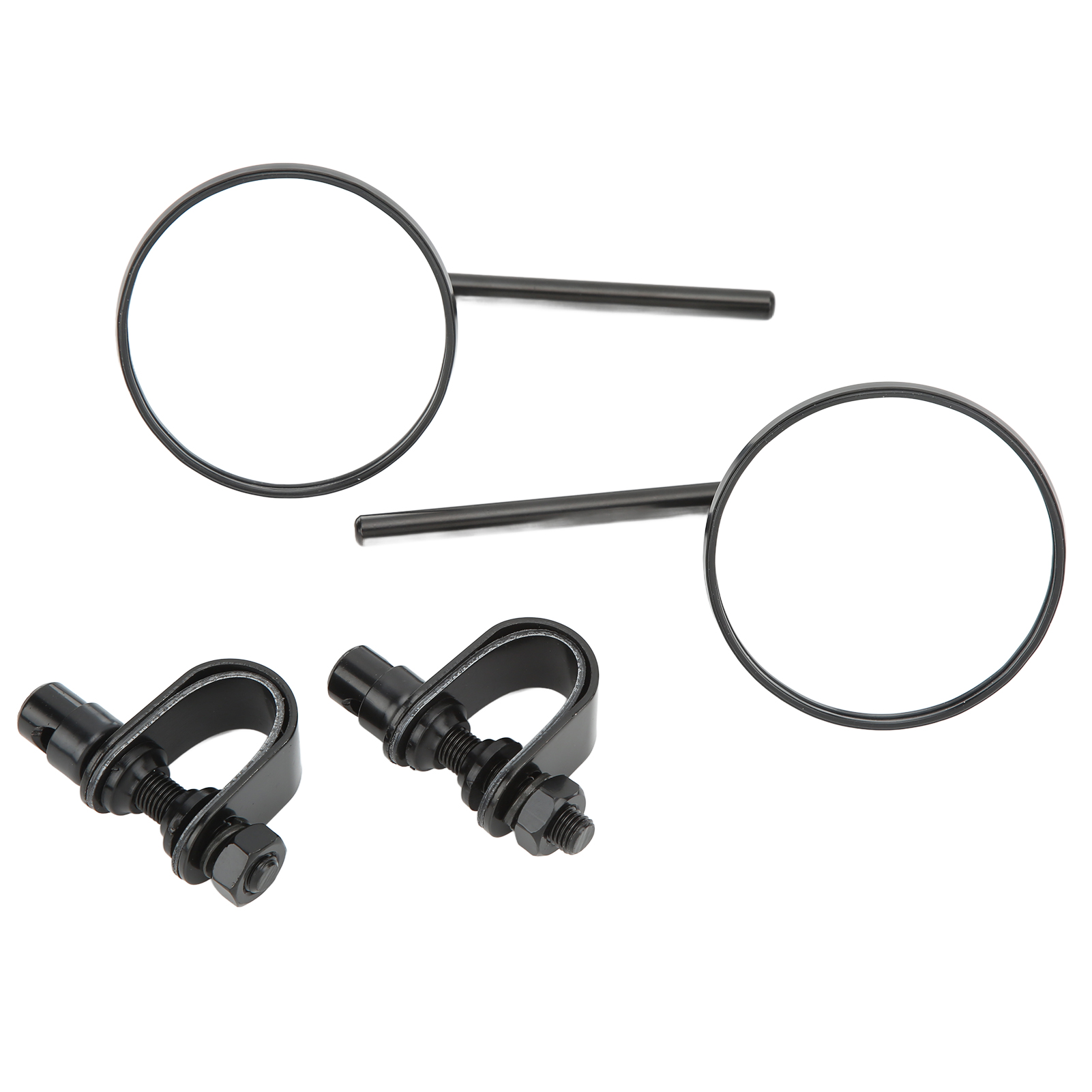 Runde Motorradspiegel, 2 Stück, 360° Verstellbar, Universeller Motorradlenker, Ersatz Für Ranger Stick King Gn