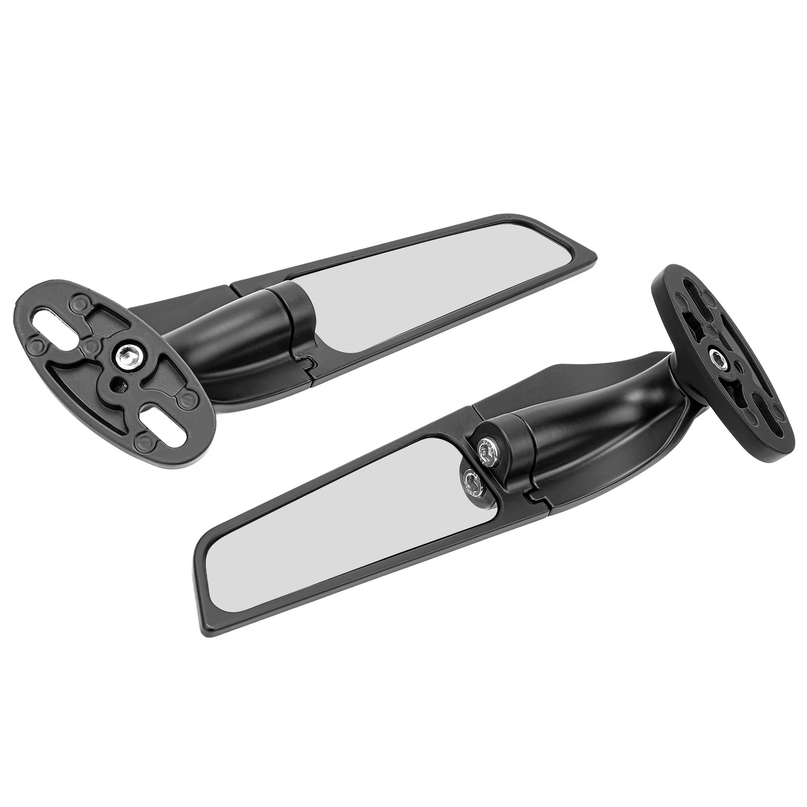 360° Drehbarer Aluminium-motorradrückspiegel, Verstellbarer Lenker-seitenspiegel Für R15