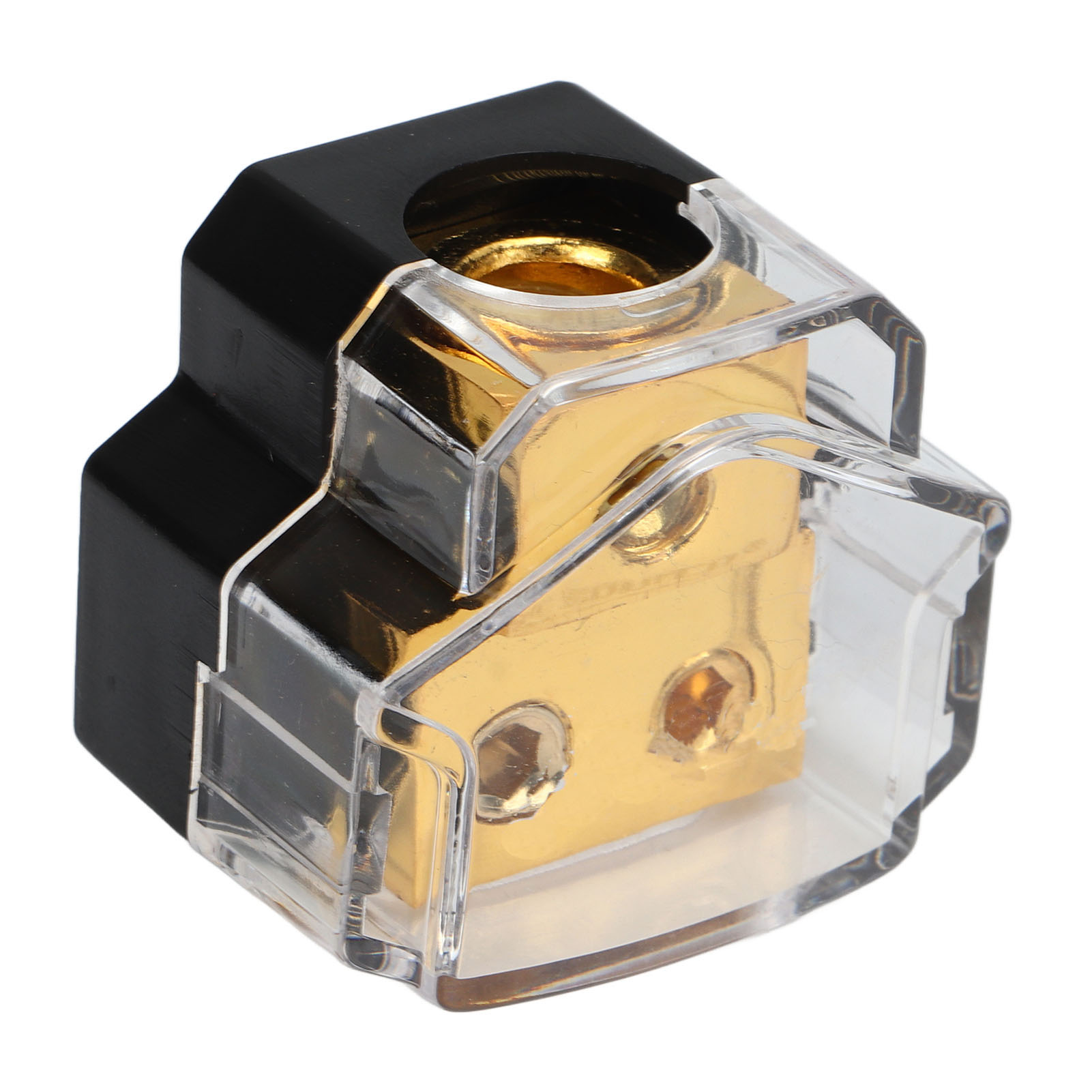 2-wege-audio-stromverteiler, Hochleitfähiger Batterieanschlussblock Für Stereo-verstärker, 2-eingangsanschluss