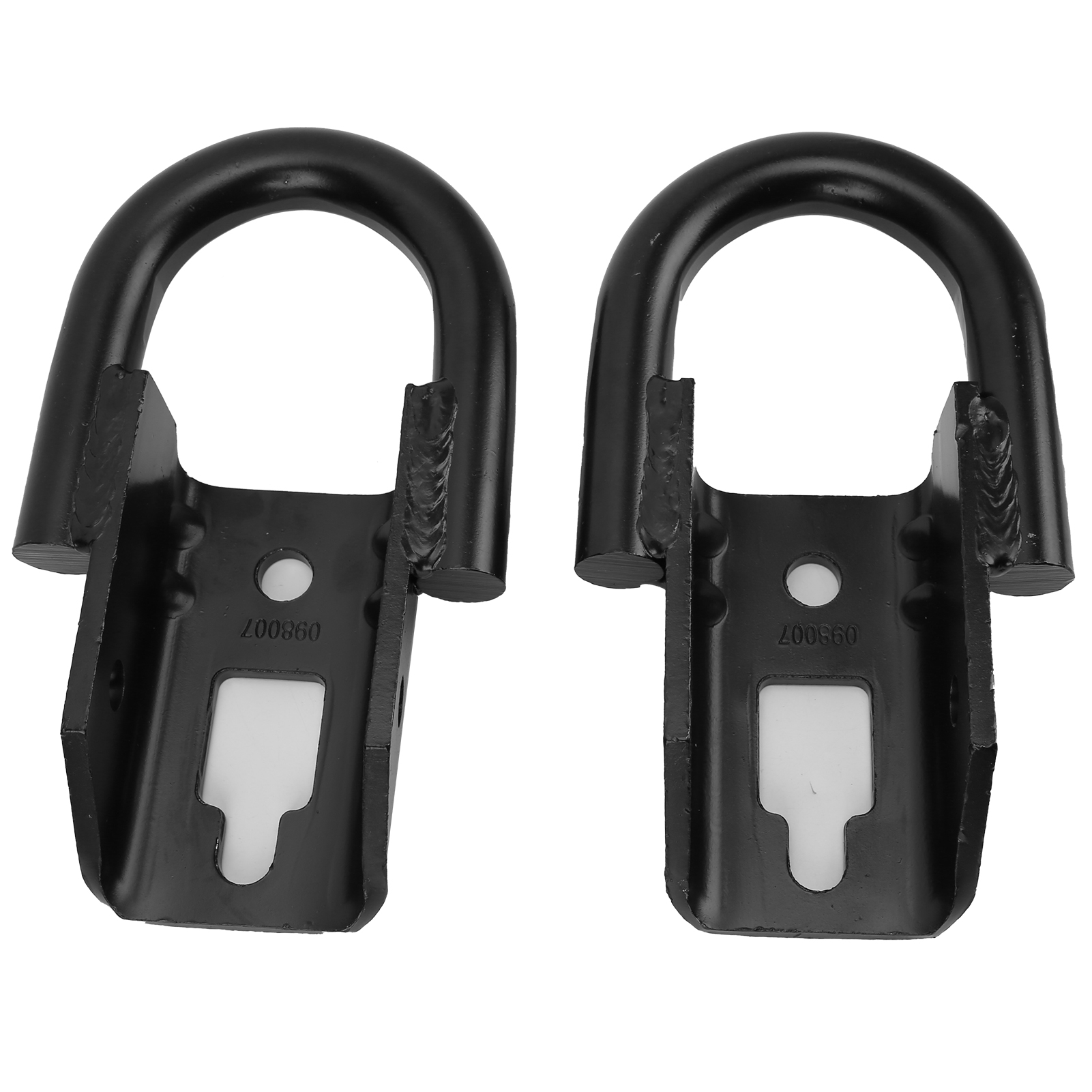2x Abschlepphaken Fl3z-17a954-c, Verchromter Stahl, Kompatible Ersatzteile Für Ford F-150 2009-2020