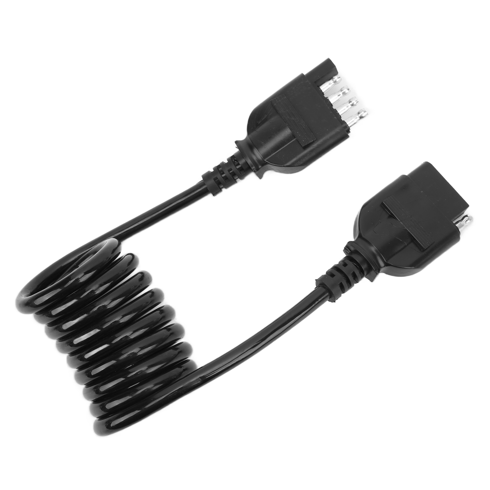 5-poliger Anhängerstecker, Verlängerungskabel Mit Stecker, Universeller Kabelbaum, Robuste Anhängerkupplungsverlängerung, 12 V, 30 Cm Länge, Ip67 Wasserdicht