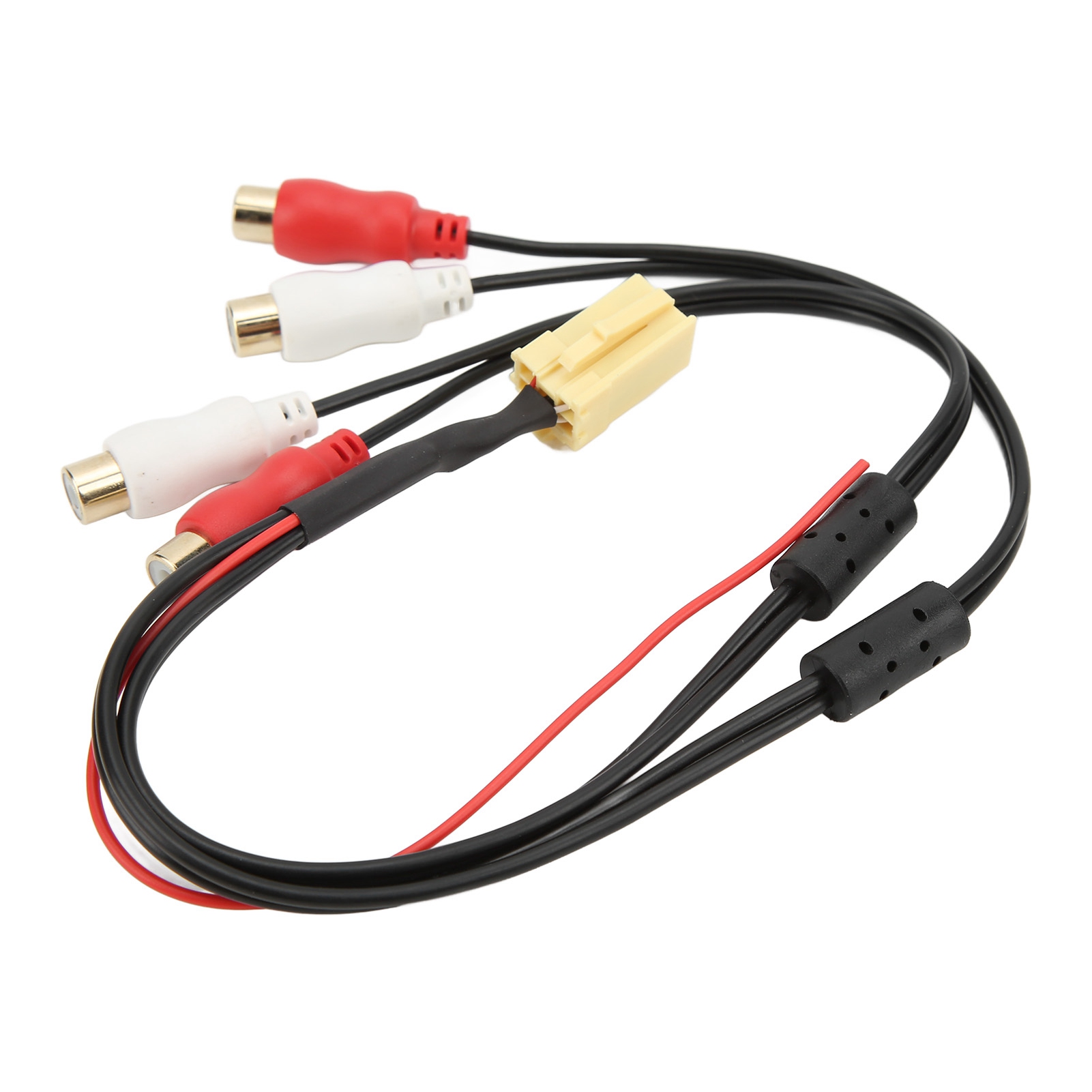 6-poliges Mini-iso-auf-rca-bluetooth-audio-adapterkabel Mit 4 Ausgängen Für Peugeot Grundig Autoradios