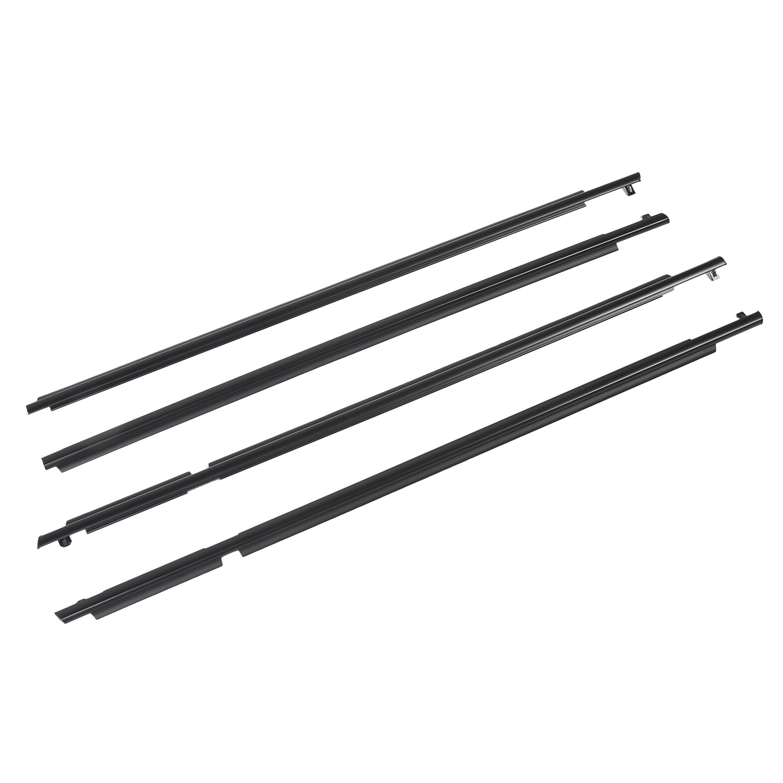 4-teiliges Schwarzes, Wasserdichtes Hochleistungs-fensterdichtungsset Für Rav4 75720 42030