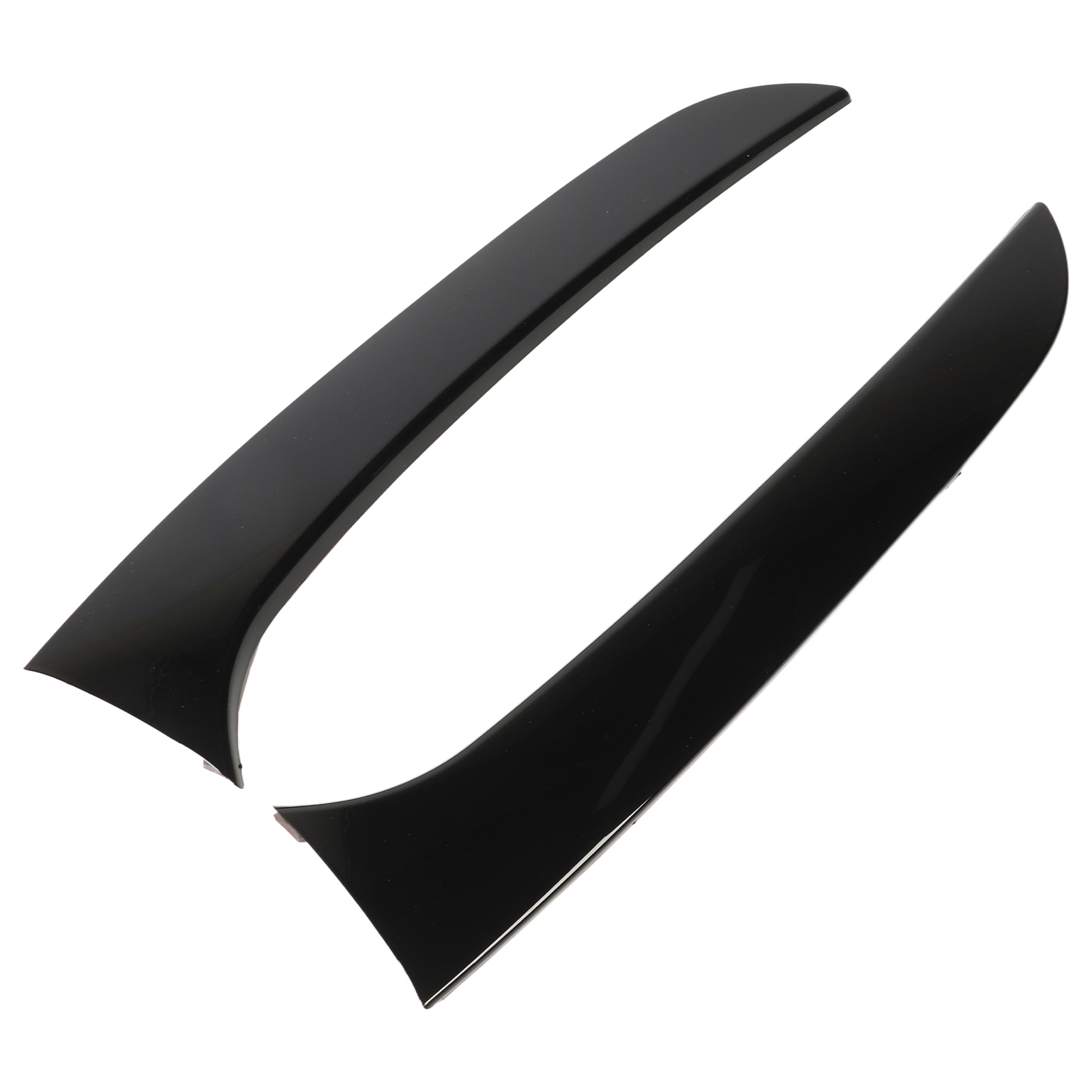 Paar Linke/rechte Hintere Seitenflügel Aus Glänzend Schwarzem Abs-kunststoff, Heckscheibenspoiler Für Bmw 1er F20 F21 2012-2019, Aerodynamisches Zierleisten-set.