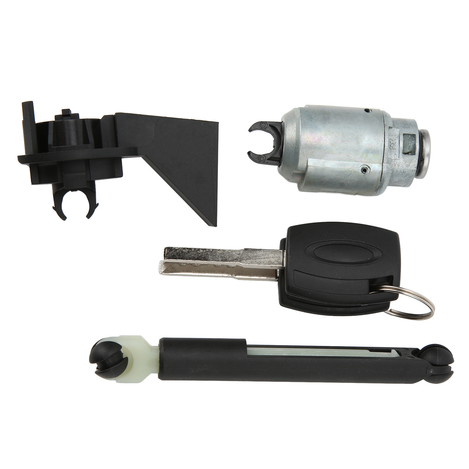 Motorhaubenverriegelung Mit 2 Schlüsseln 1355231 Ersatzteil, Kompatibel Mit Ford Focus Mk2 2004-2012
