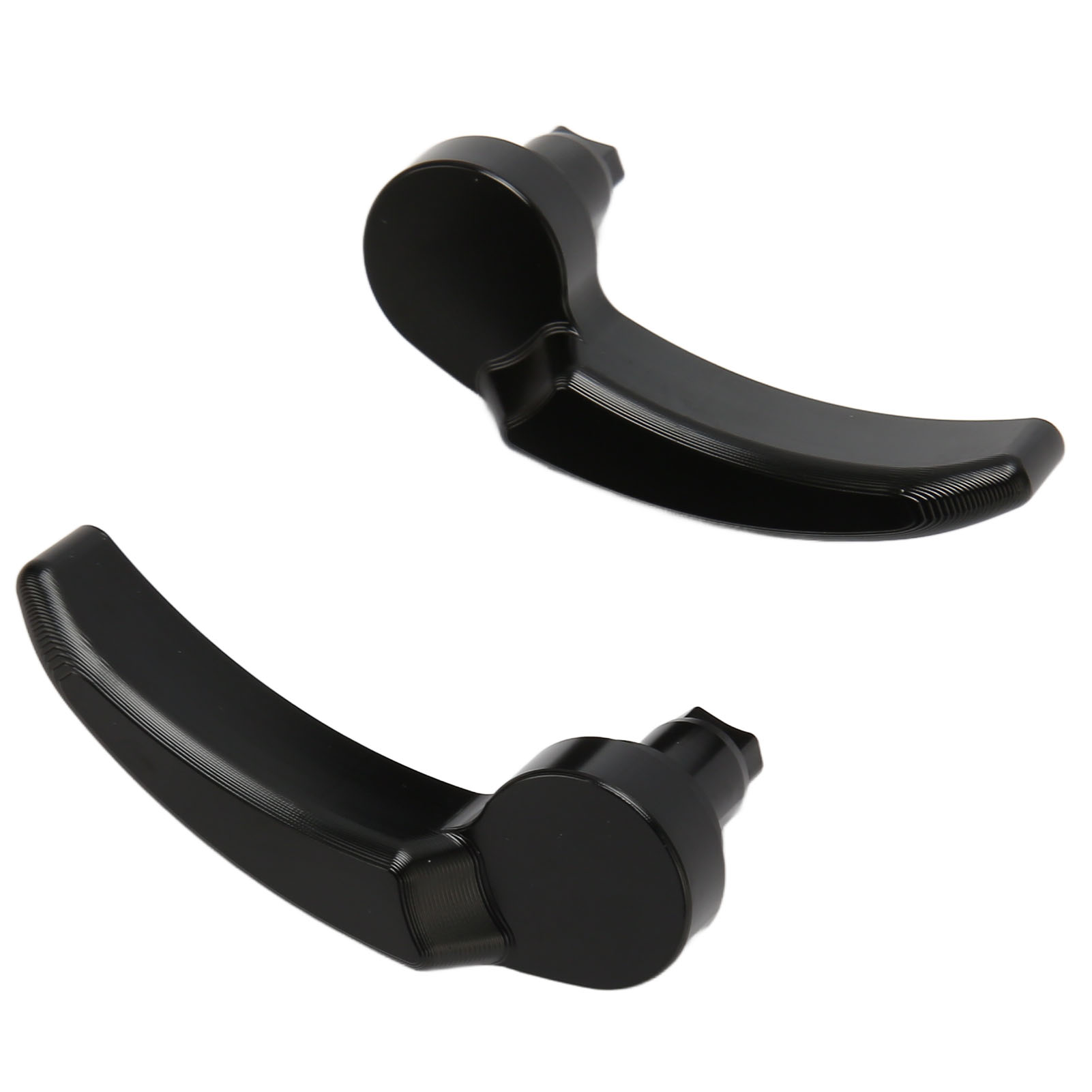 1 Motorrad-satteltaschen-verschlussset, Schwarz Eloxiert, Seitentaschenheber, Kompatibel Mit Ultra Limited Flhr Flht Flhx Flhtk 2014–2023, Paar