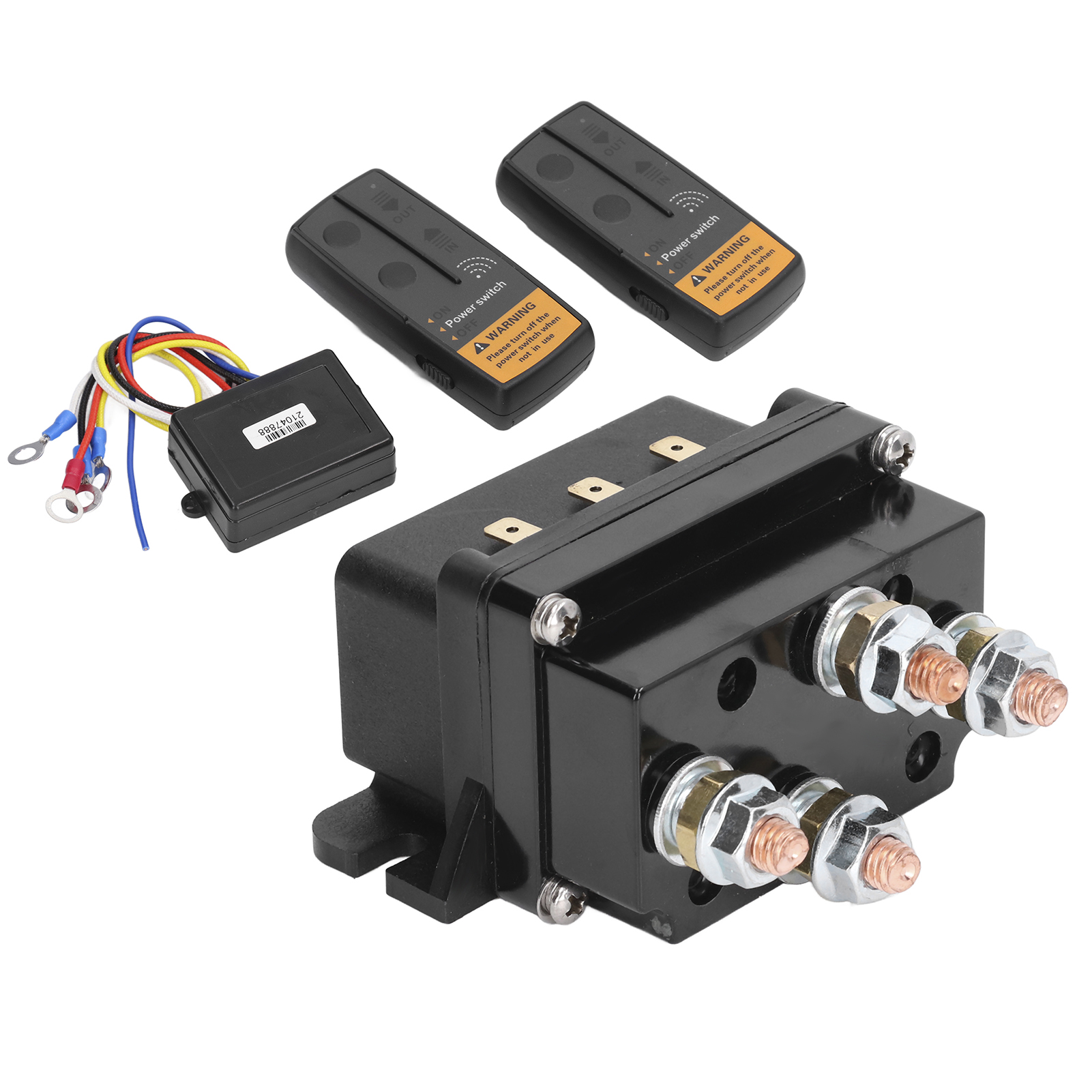 12v Dc500a Funkfernbedienung Für Seilwinde, Magnetrelais, Kompatibel Mit 8000-12000 Lbs, Atv/utv, Fernbedienungsset