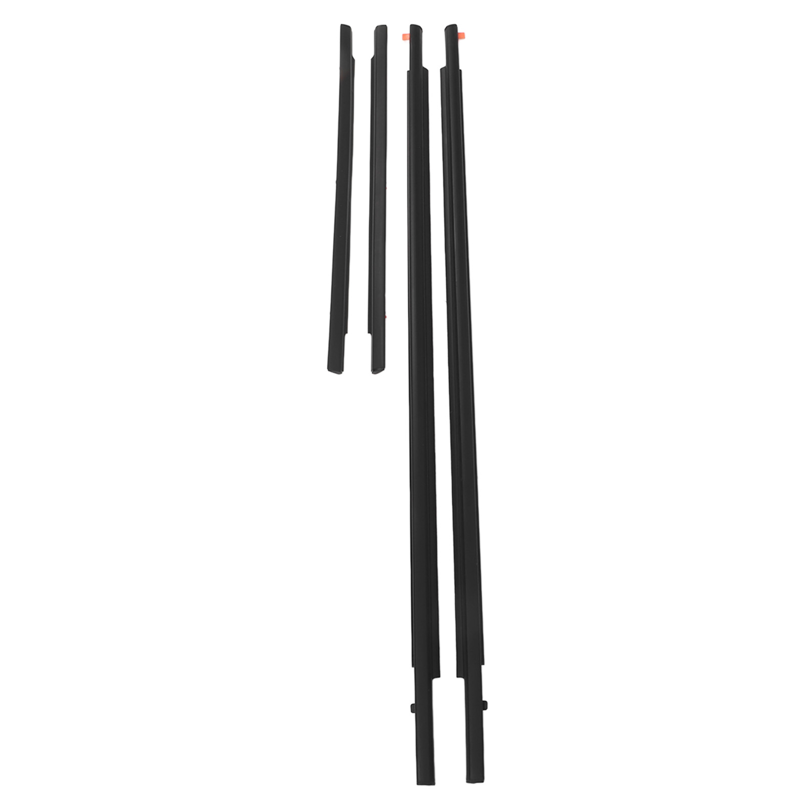 4 Autofensterdichtungen 68161-35073, Kompatibel Mit Toyota Fj Cruiser 2007–2014, Türgummileisten, Seitendichtungs-austauschset