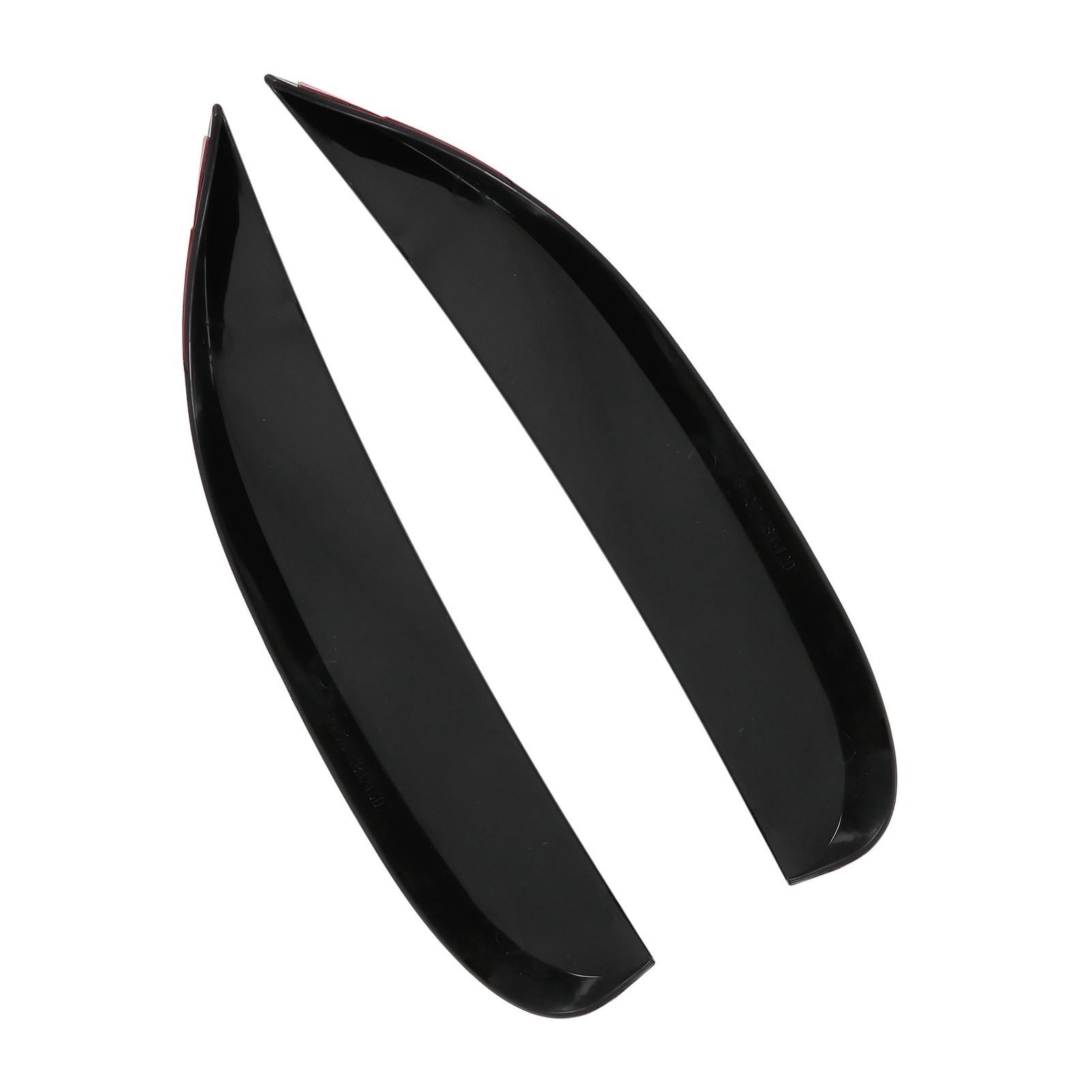 Frontstoßstangen-entenflügel, Kompatibel Mit Mercedes C-klasse W205 Amg Line Ab 2019, 2-teilig, Carbon-finish, Aerodynamik-kit