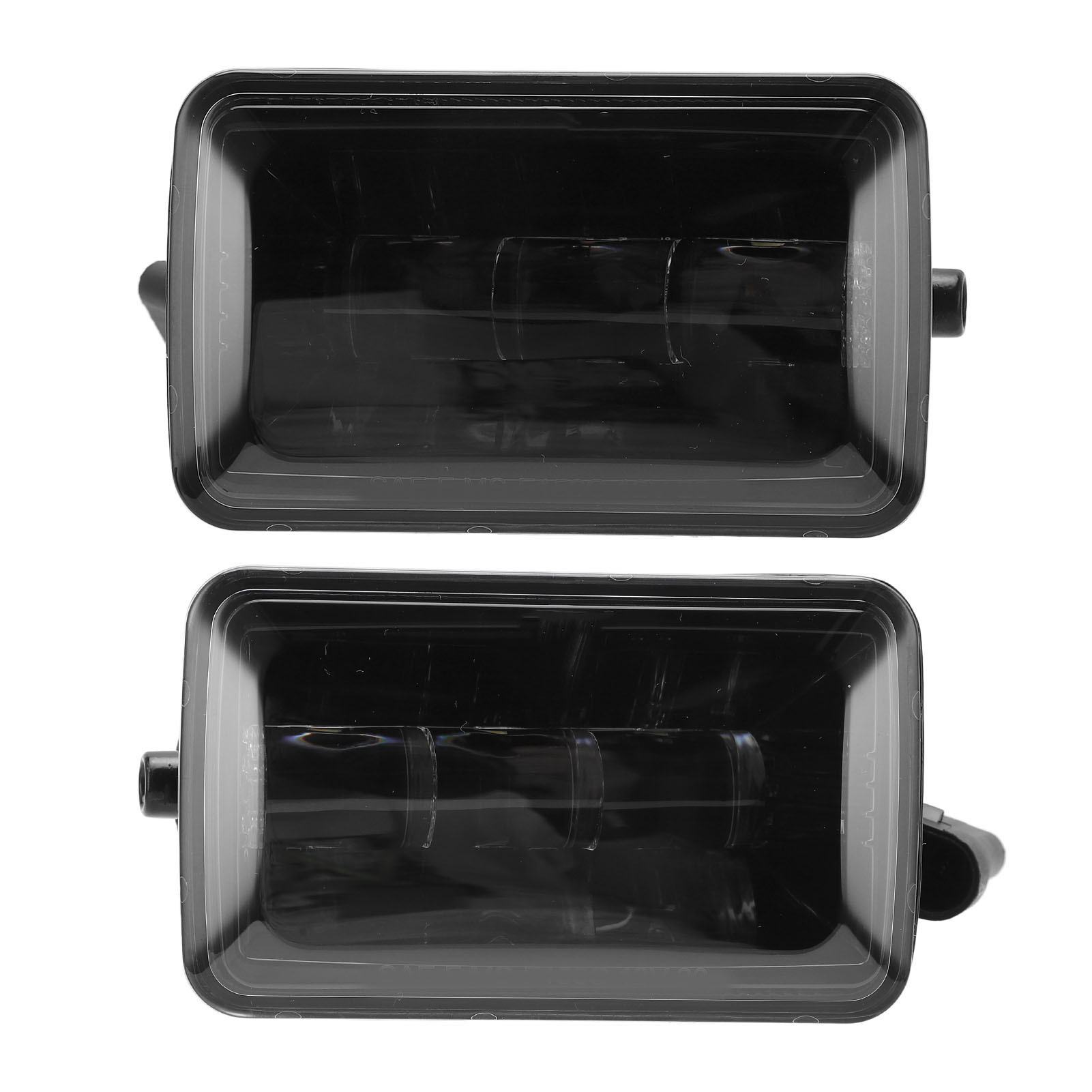 Set Mit 2 Rechteckigen 12v-led-nebelscheinwerfern Für Ford Super Duty 2017–2018, Ip65 Wasserdichte Stoßstangenprojektoren, Direkter Ersatz