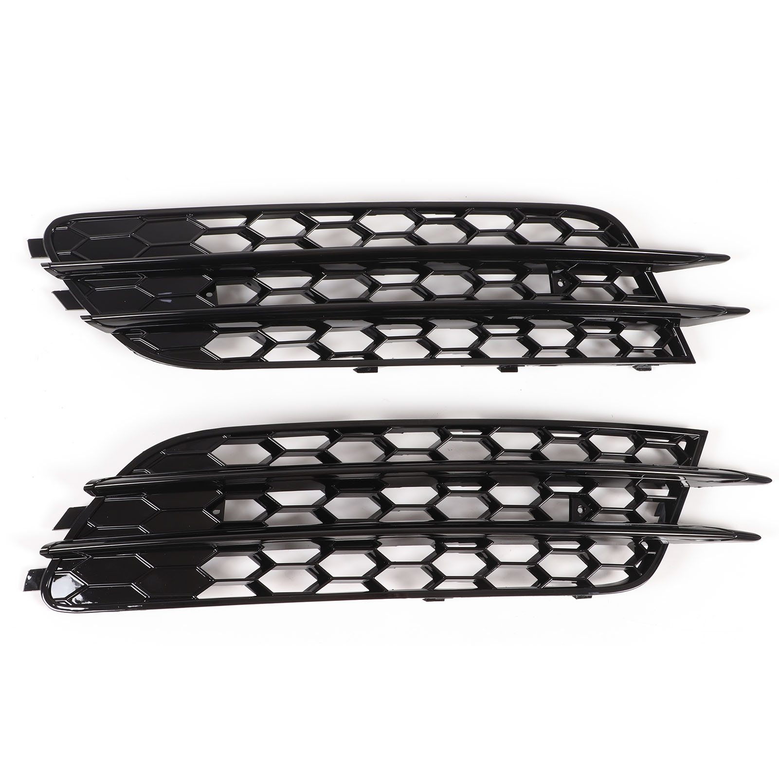 2x Nebelscheinwerfergitter Links/rechts Rs6 Glanzschwarz Ersatzteil A6 C7 2012-2015
