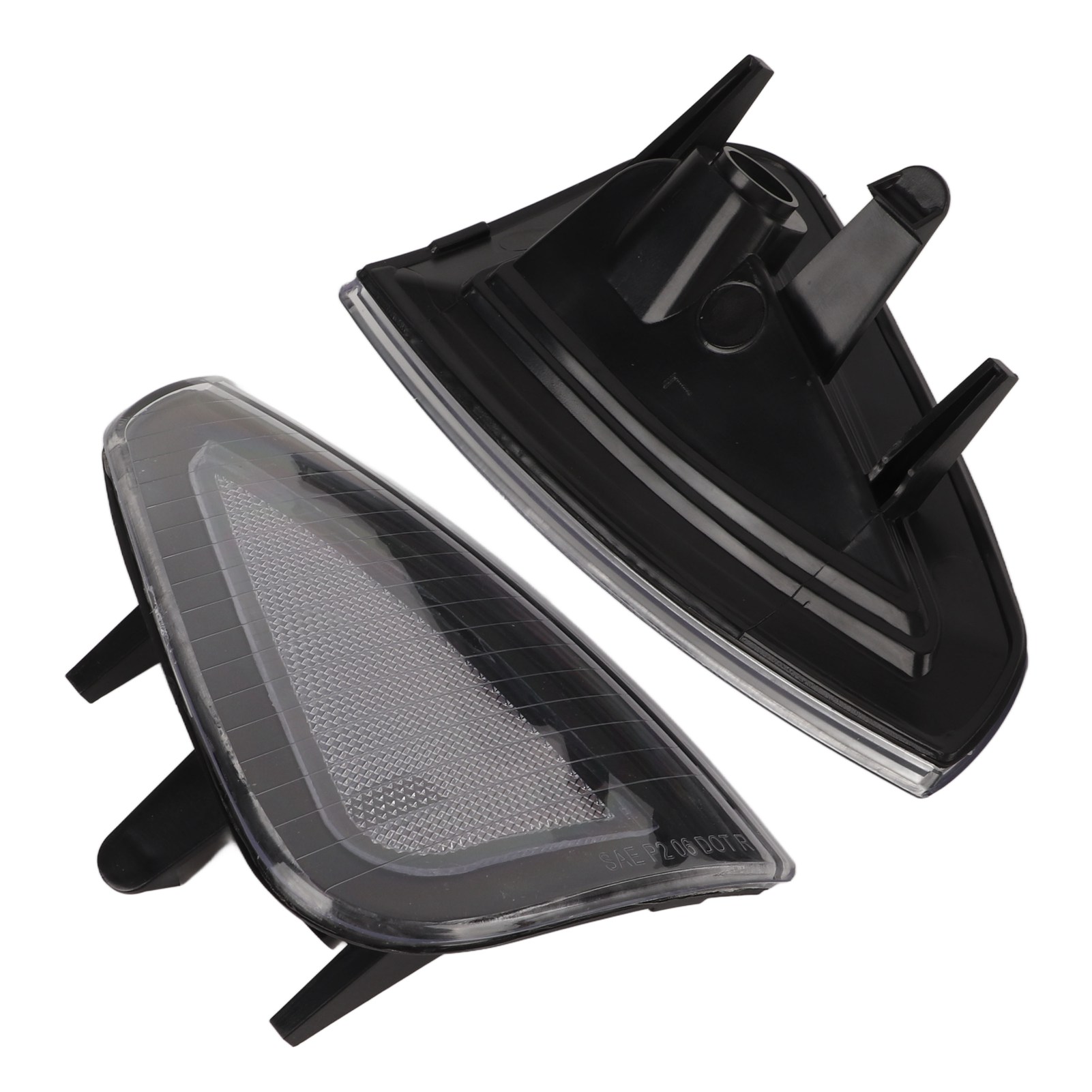 2 Vordere Blinkerabdeckungen 4806218ad Positionslichtblenden Als Ersatz Für Dodge Charger Lx Srt8 2006-2010 Weiß