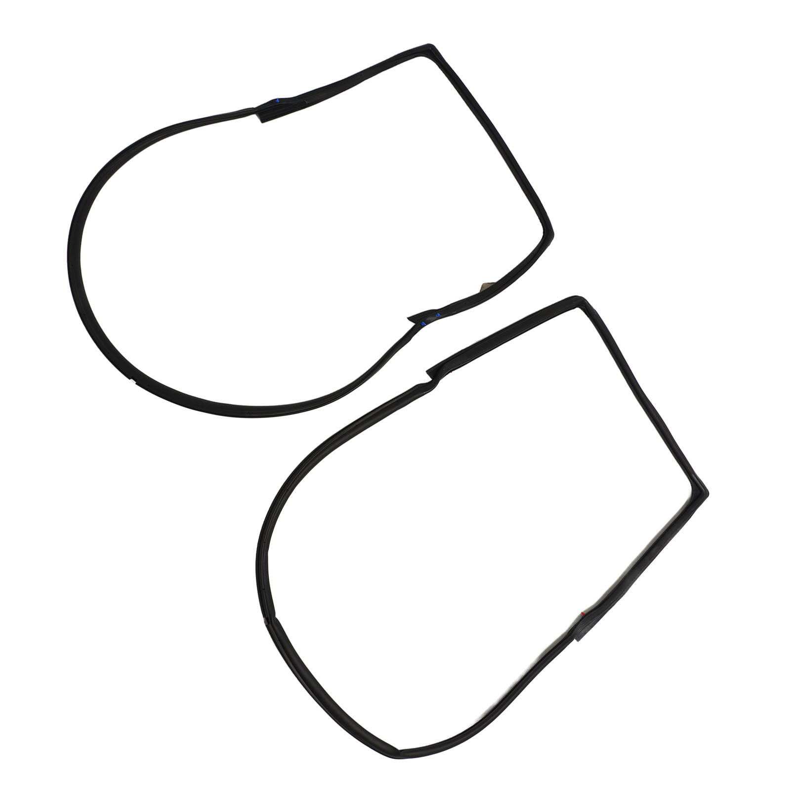 2 Türdichtungen Für Die Vordertür, Wasserdicht, Winddicht, Gummi, 55395274aw Für Jeep Wrangler Jk 2007-2018