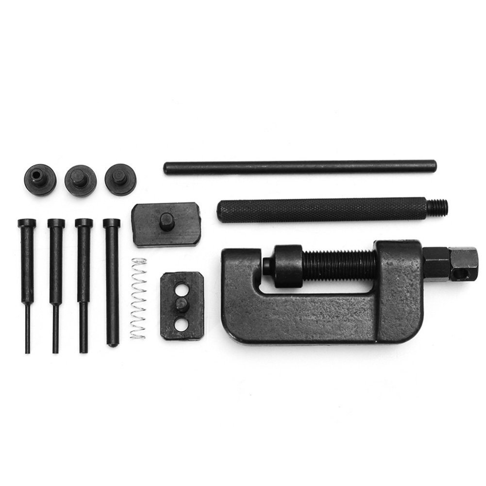 Kettenentfernungs- Und Nietset Für Motorradketten, Kettenreparaturwerkzeug, Kettennieter Und Nietsetzer, Mechanisches Wartungsset.