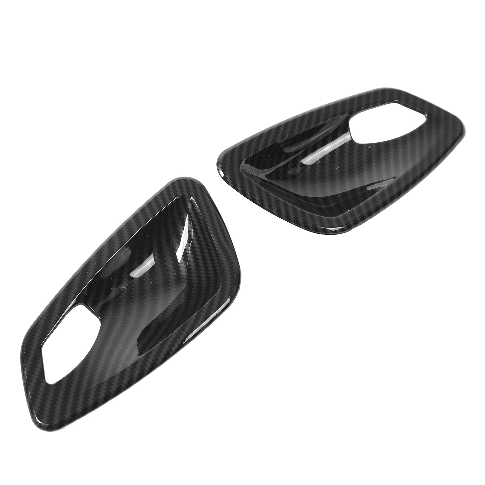 Set Mit 2 Türgriffen Innen Für Bmw 3er E90 (2005–2012), Abdeckungen In Carbon-optik, Ablagefachverkleidung, Autozubehör