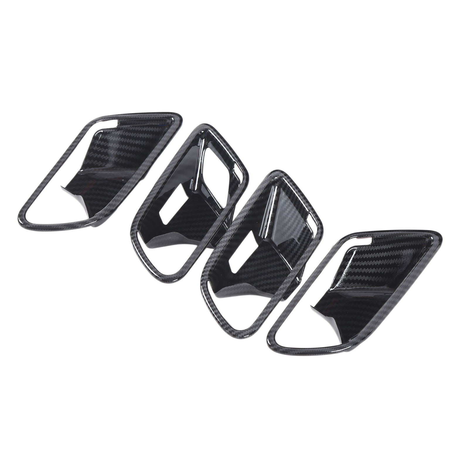 4 Türgriffblenden Im Carbonfaser-look, Passend Für Mercedes A-klasse W177 Cla C118