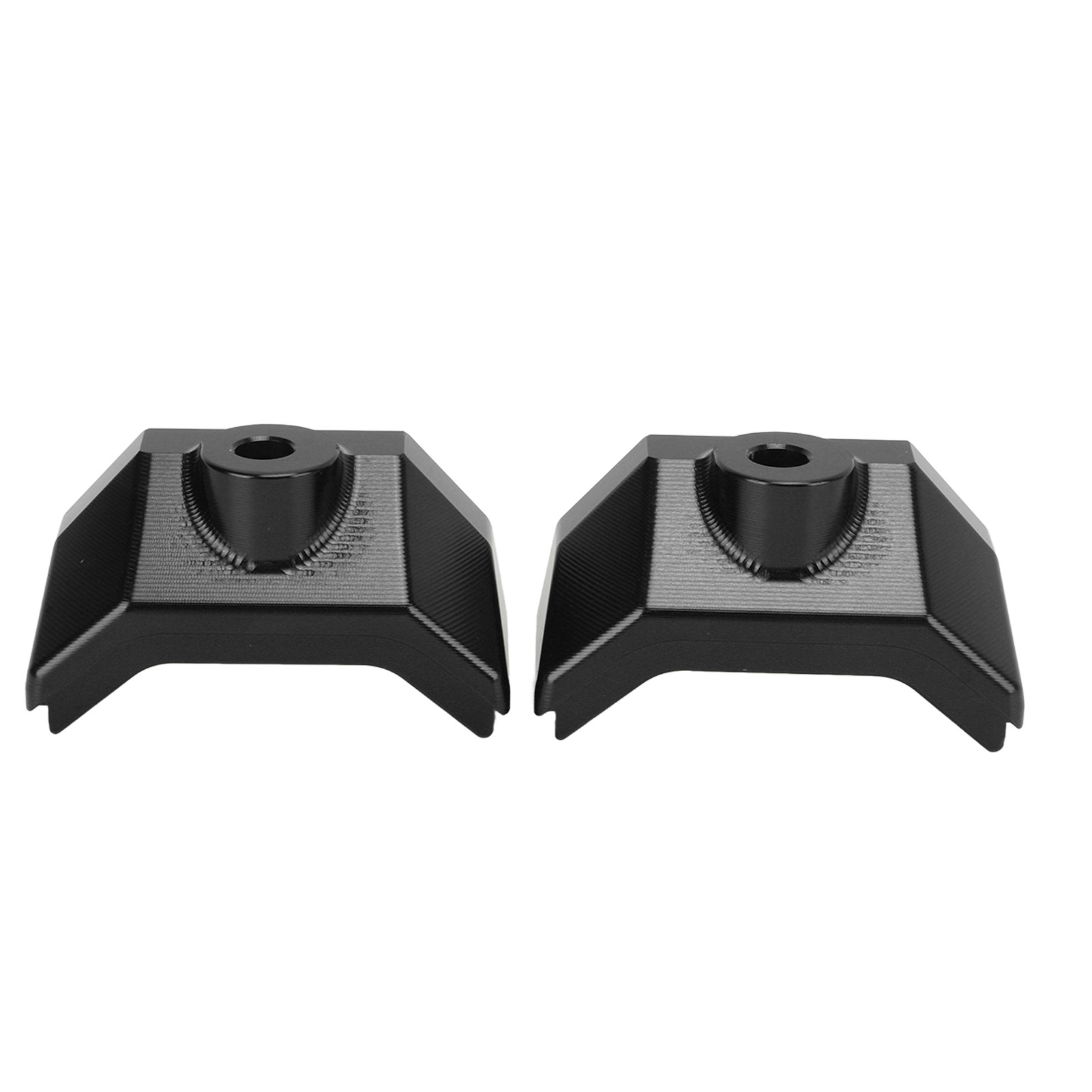 Satz Mit 2 Verstellbaren Zierkappen Für Die Hinterradgabel Des Motorrads Z800 (2013-2016), Modifizierter Flatblock, Schwarzer Ersatz, Motorrad-tuningteil.