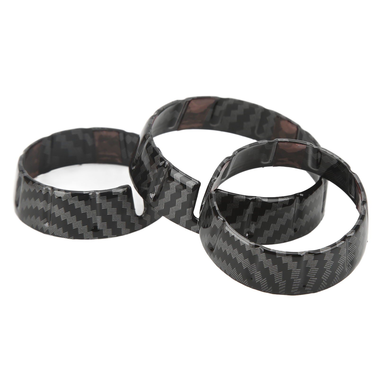 3 Dekorative Klimaanlagen-zierblenden In Carbonfaser-optik, Ersatzteilset Für F55 F56 F57 2014-2021, Fahrzeugverkleidungen