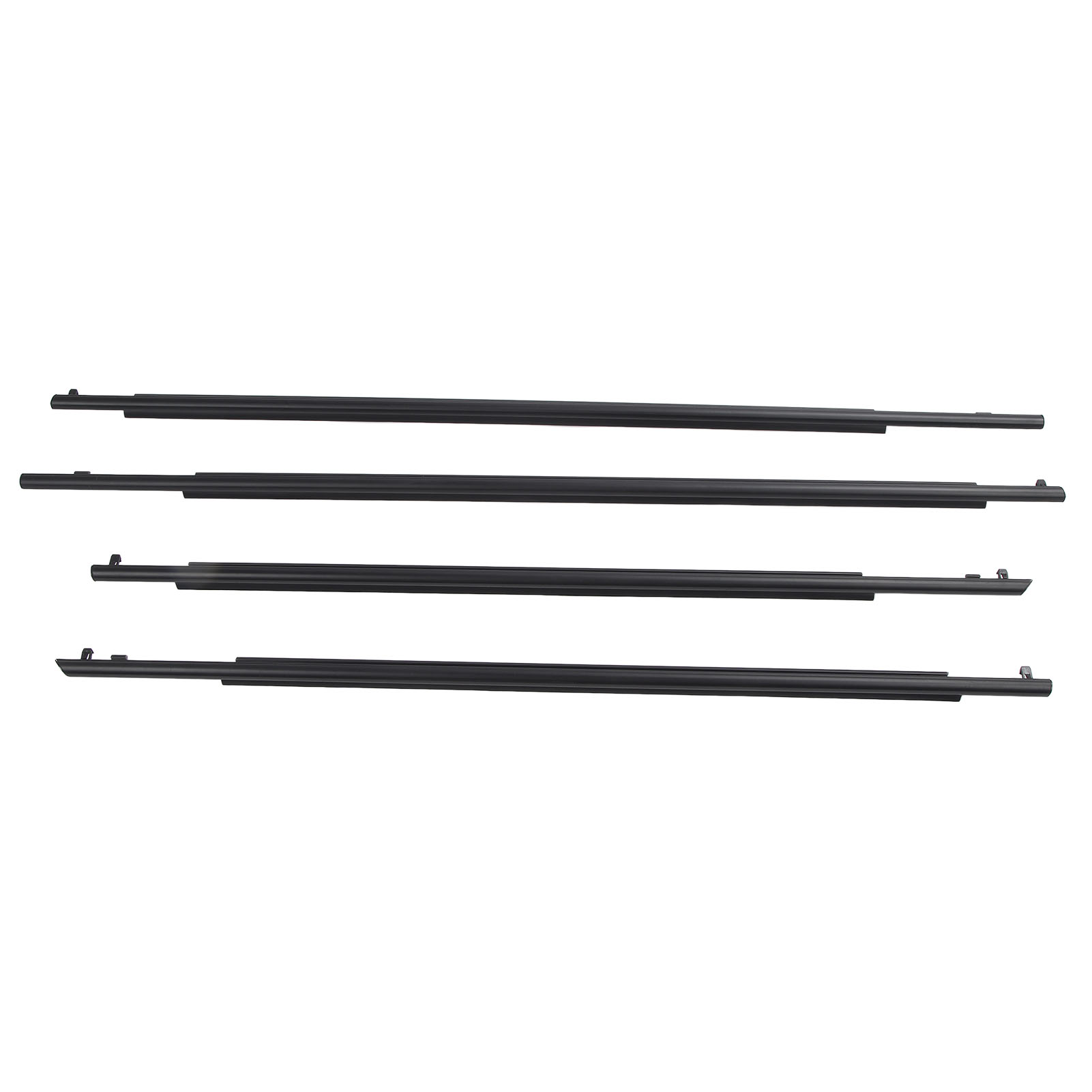 Türdichtungen, Wetterdichtung 75710-47021, Fensterleisten Außen, Zierleisten Für Prius 2010–2015, 4-teiliges Set