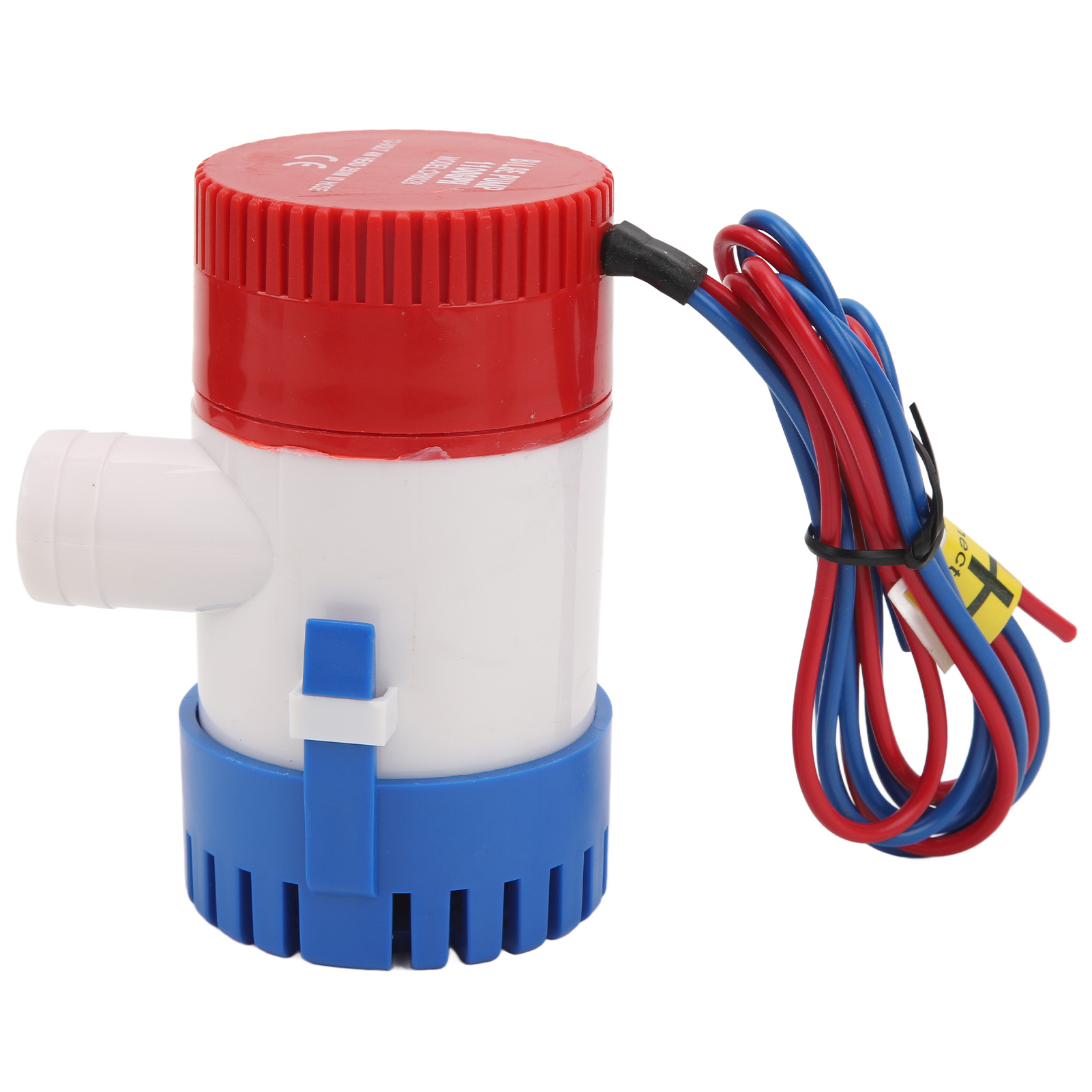 12v Schwarzes 1100gph Bilgenpumpen-rohrleitungsset Mit 1-1/8 Zoll Auslassrohr, Für Boote, Yachten Und Wohnmobile, Inklusive Anschlüsse.