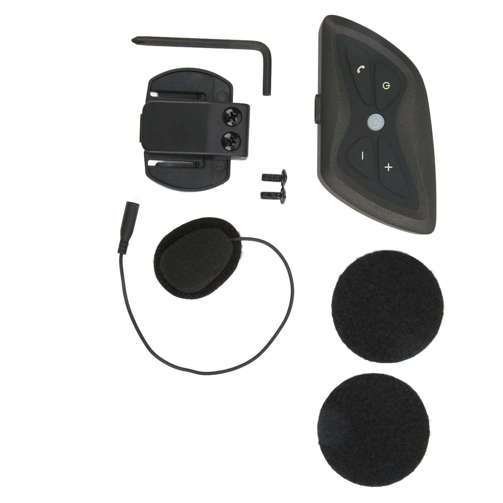 Motorradhelm Bluetooth-intercom-kommunikation Wasserdichtes Ip65 Drahtloses Audio-headset Für Motorradfahrer